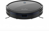 eufy C10 Saugroboter mit Automatischer Absaugstation, 7,3cm Ultraflaches Design, Teppichreinigung, Ausfahrbare Seitenbürste für Ecken, Automatische Entleerung, Punktlaser- & Infrarot-Navigation