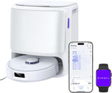 NARWAL Freo X Ultra Saugroboter mit Wischfunktion, Wischroboter Selbstreinigend mit 8.200 Pa Saugkraft, All-in-One-Station, Verwicklungsfrei, DirtSense, 3D-Strukturlicht, Staubaufbewahrung