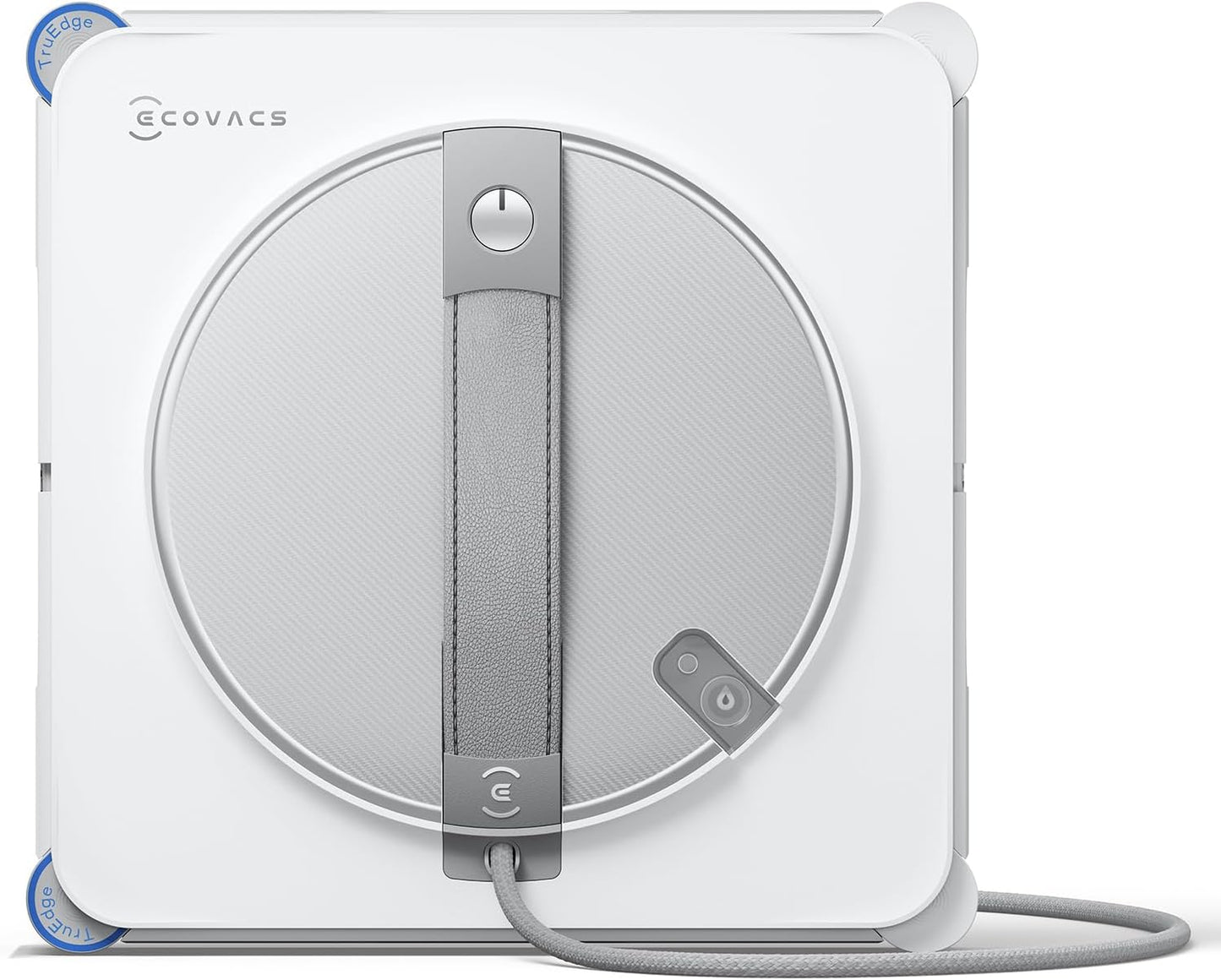 ECOVACS WINBOT W2S Omni Fensterputzroboter mit Multifunktionsstation, intelligenter Bis-an-den-Rand-Reinigung mit TruEdge™, Aufladen während des Betriebs, DREI Wasserdüsen, 12-stufigem Schutz