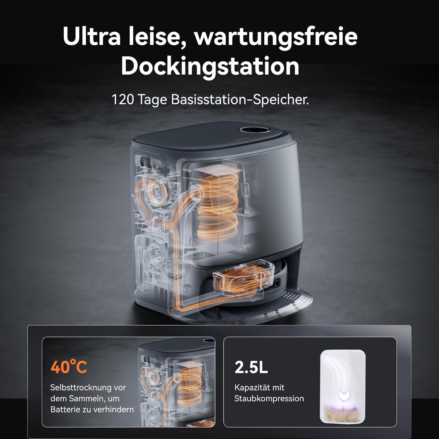 NARWAL Freo Z10 Ultra Saugroboter mit Wischfunktion, 18.000 Pa Saugleistung, dynamische Moppausdehnung, Tangle-Free System, intelligente Nass-Trocken-Reinigung, All-in-One-Basisstation