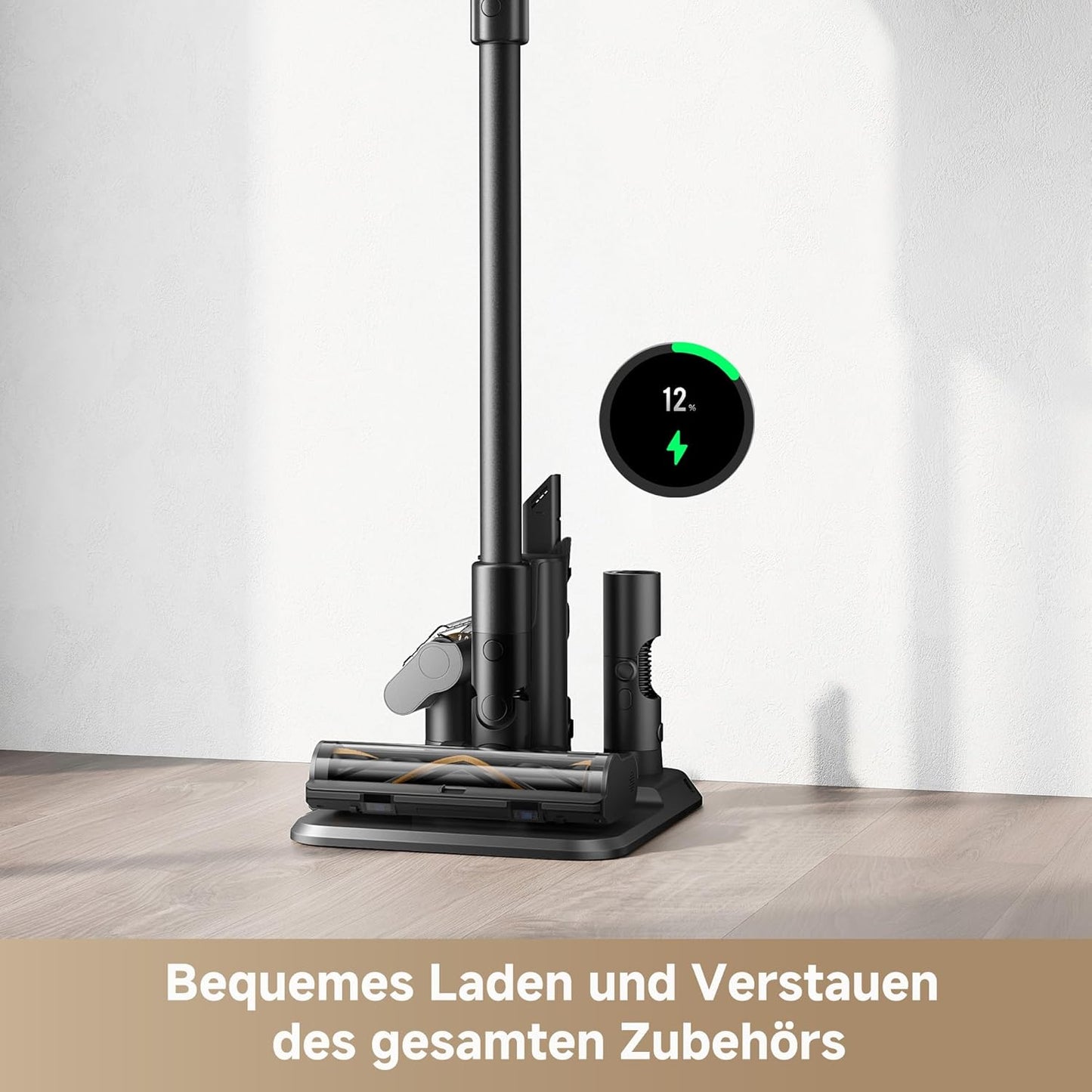 dreame Z30 Kabelloser Bodenstaubsauger, 310 AW Saugkraft, 90 min Max Reinigungszeit, Dust-Reveal-Technologie, Tierhaar-Entfernungswerkzeug, Multi-Flächen-Saugkraft, Schmutzerkennung