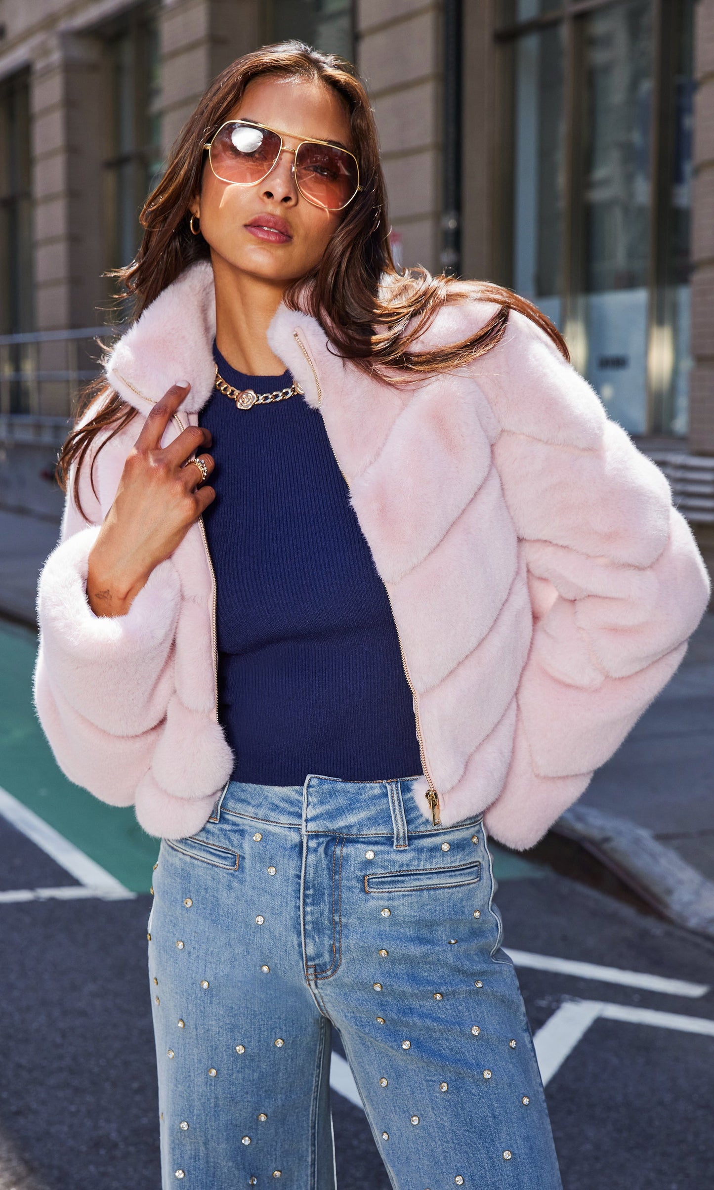 Brianna Faux Fur Jacket