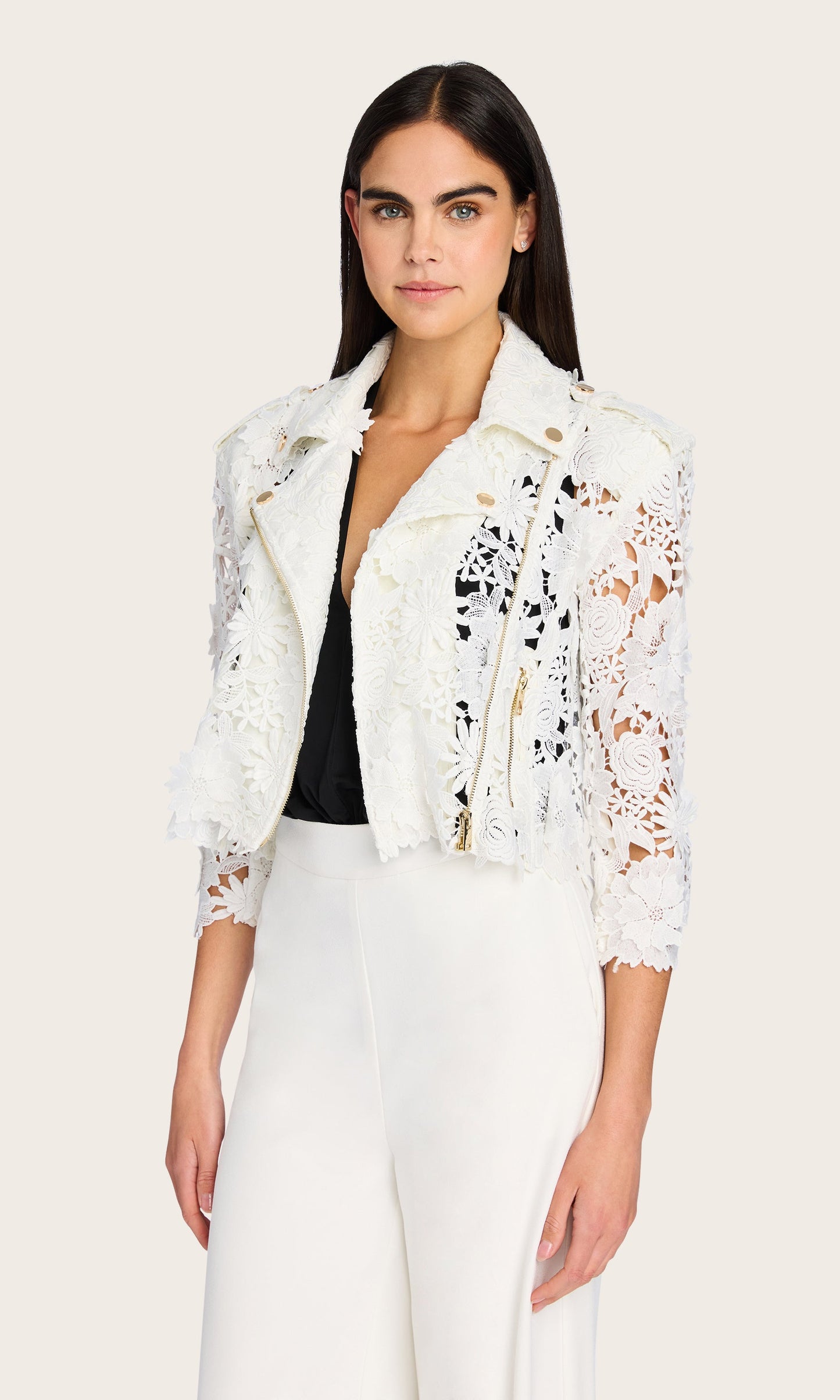 Crawford 3D Lace Moto Jacket
