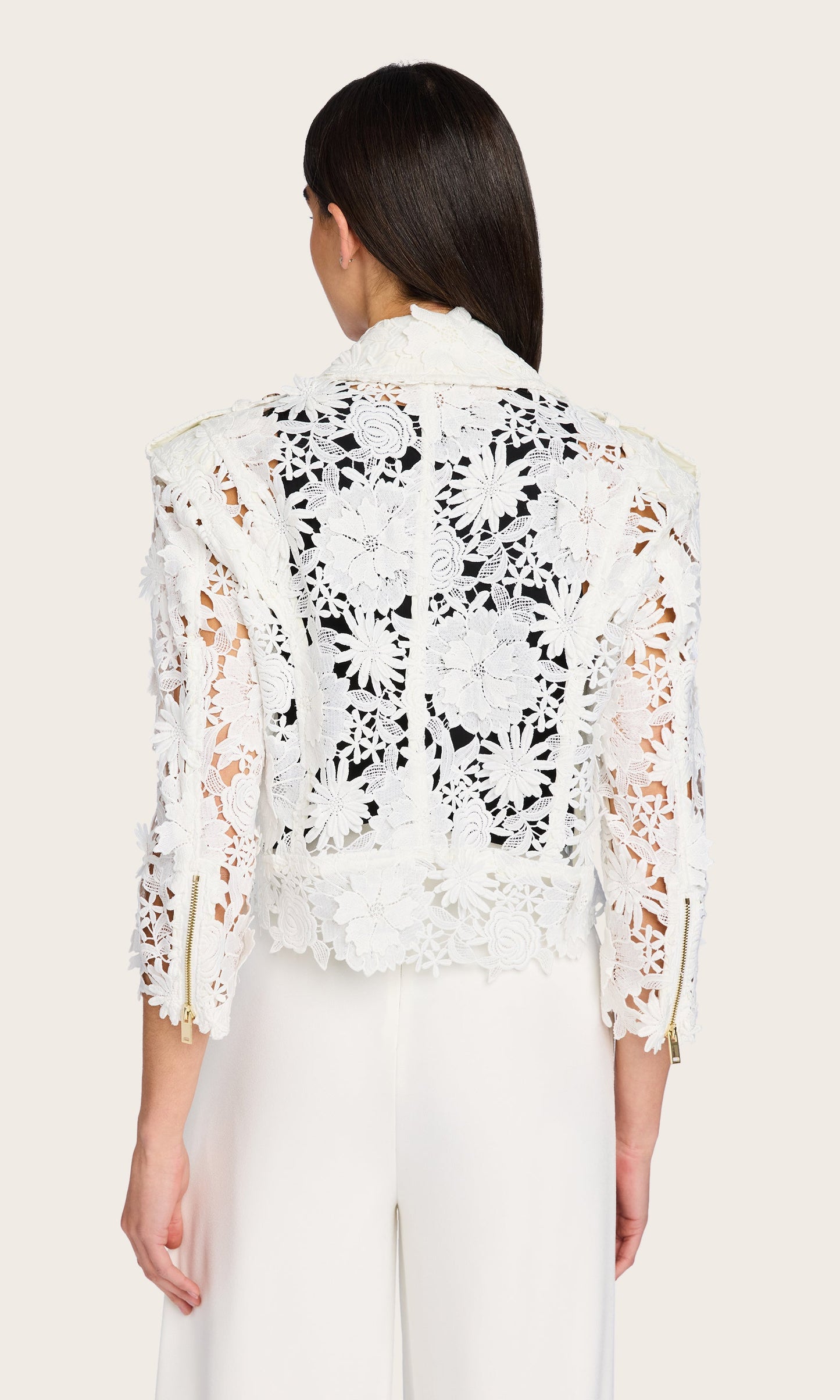 Crawford 3D Lace Moto Jacket