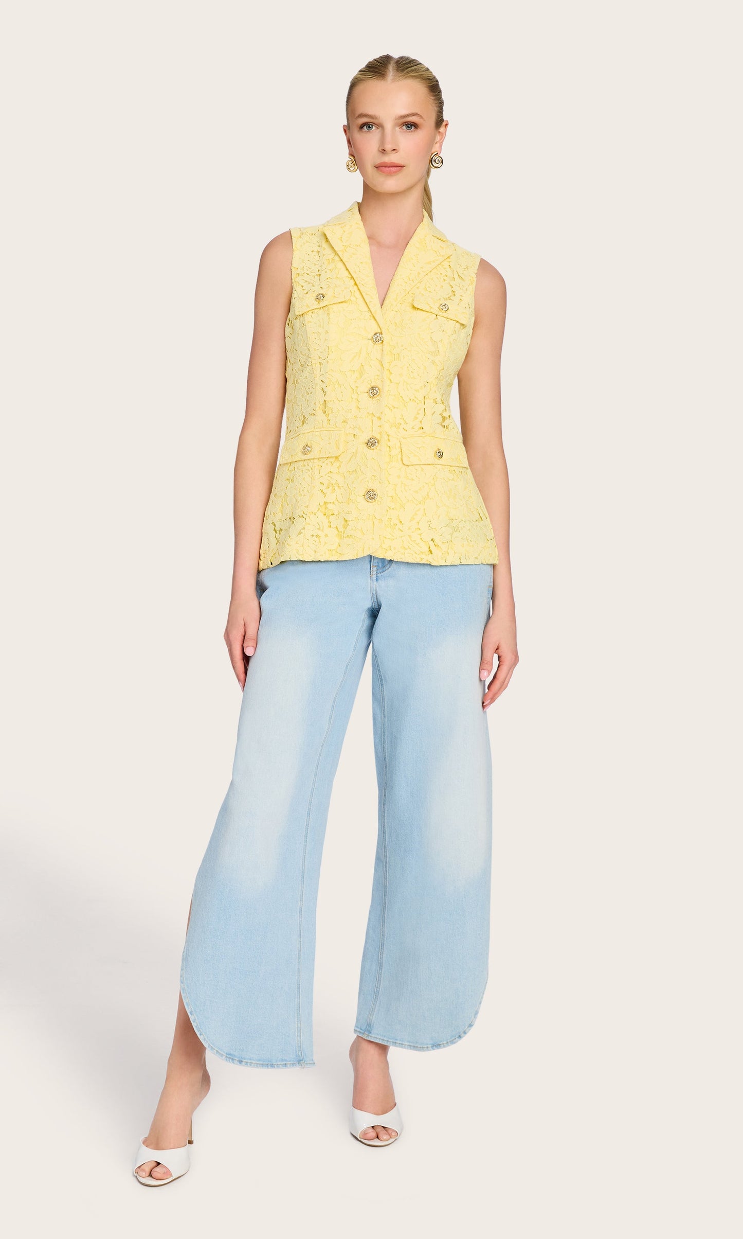 Curtis Sleeveless Blazer