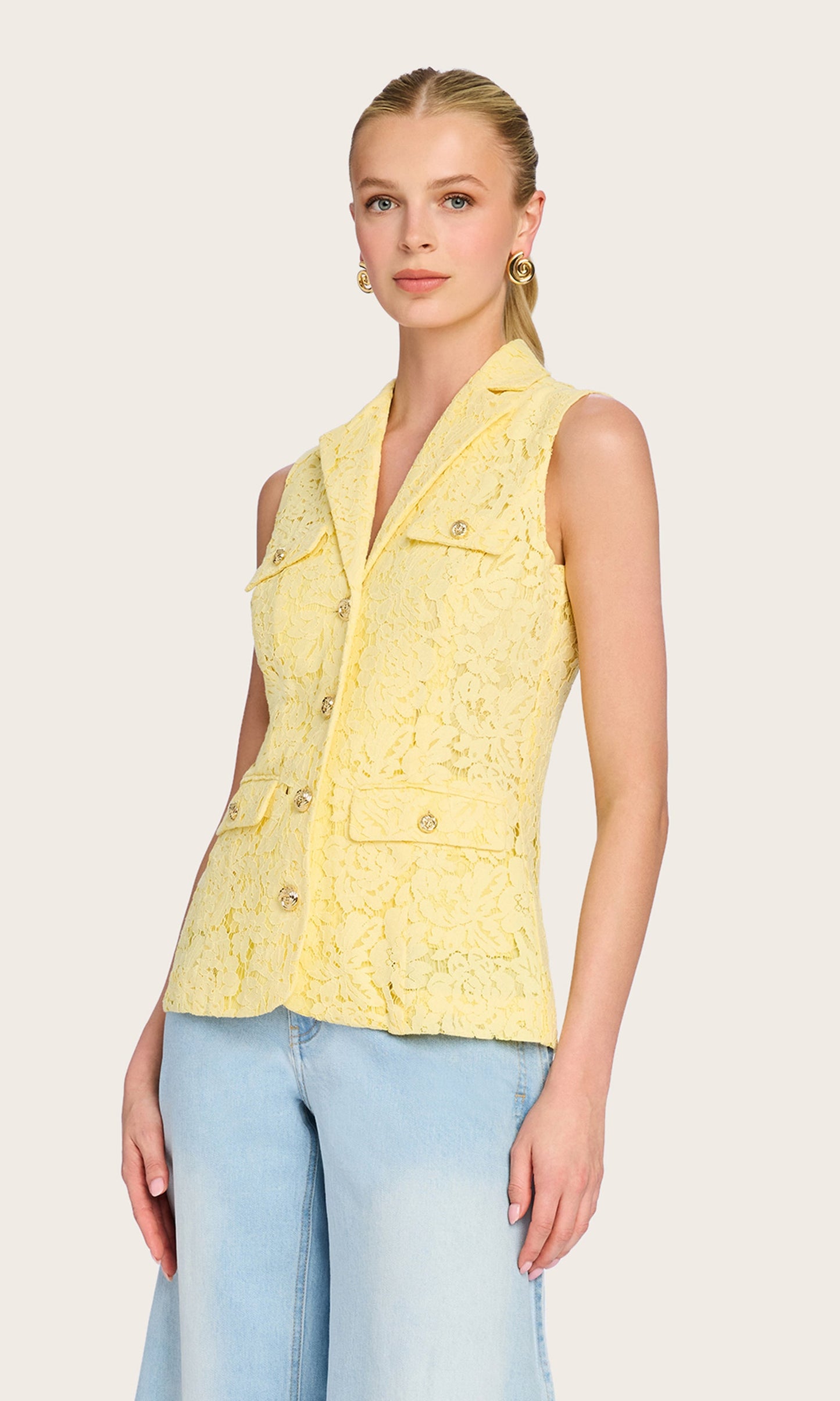 Curtis Sleeveless Blazer