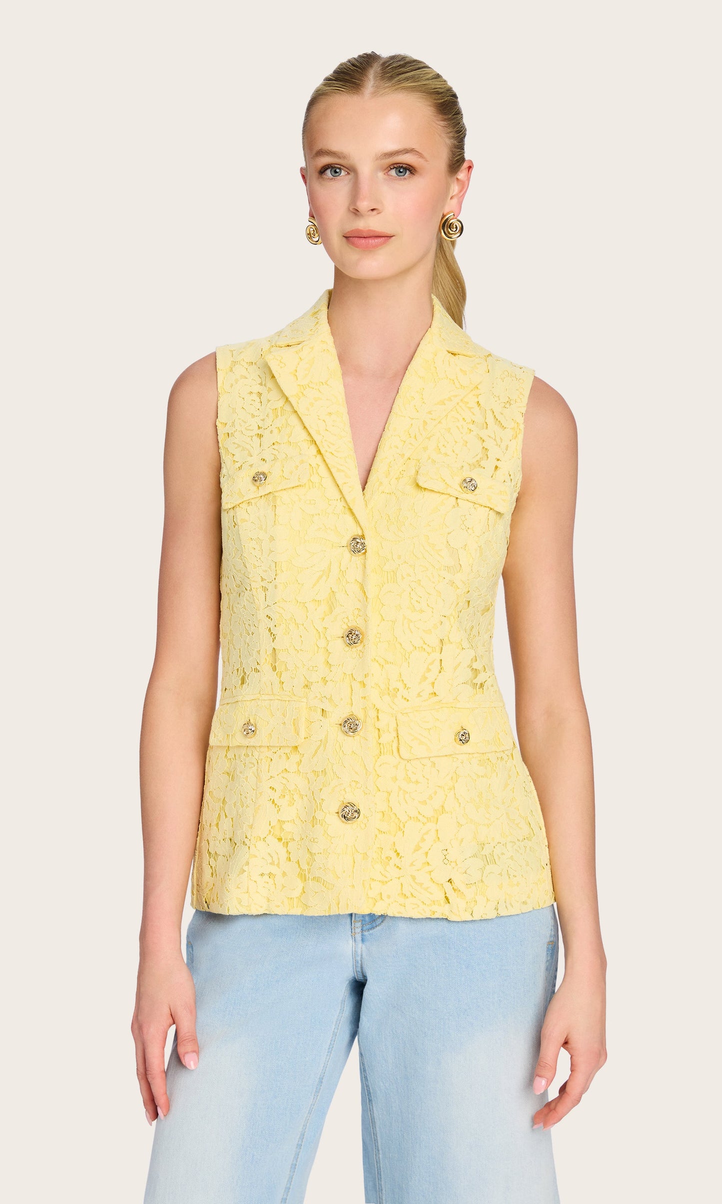 Curtis Sleeveless Blazer