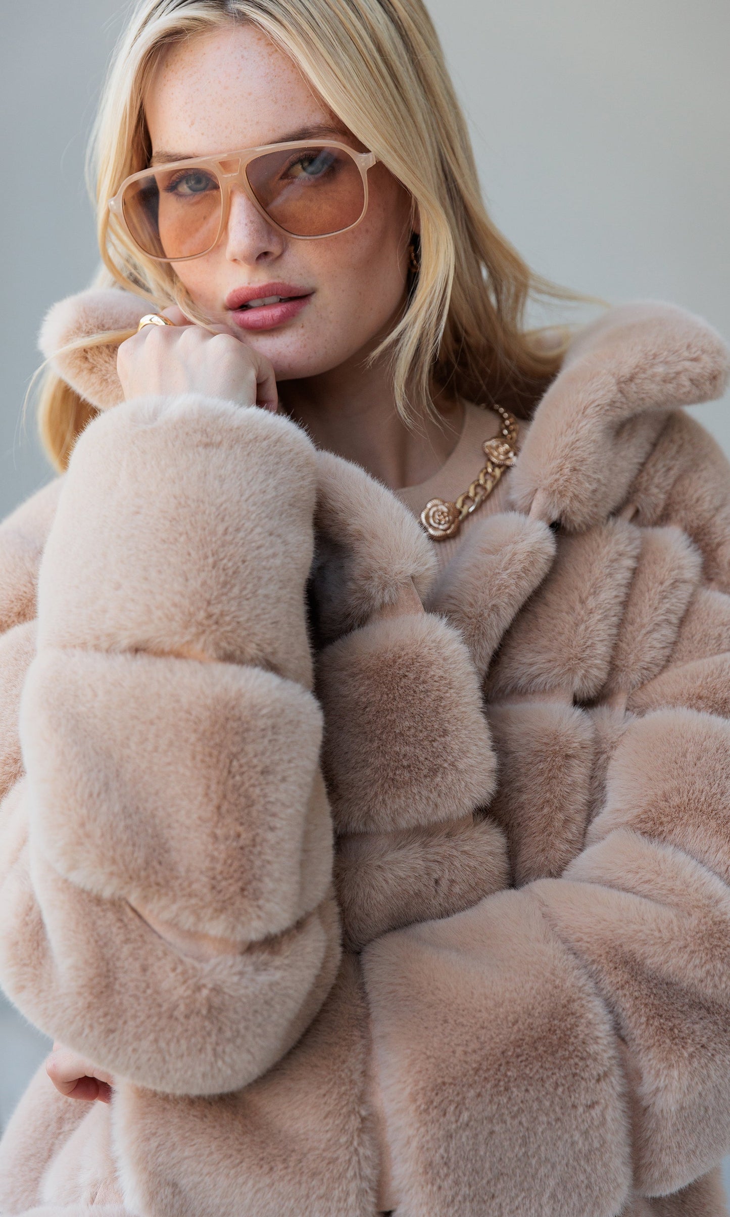 Christie Faux Fur Coat