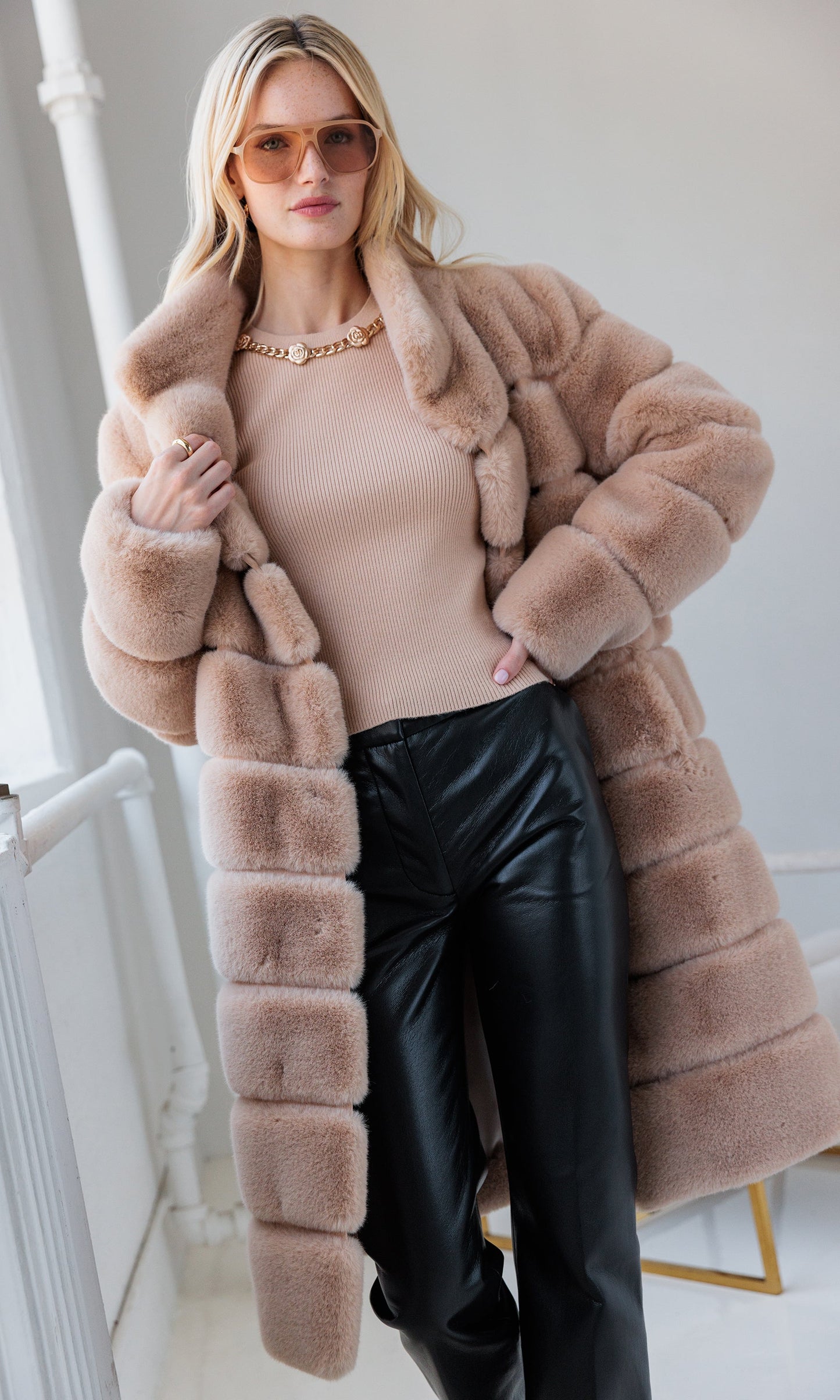 Christie Faux Fur Coat