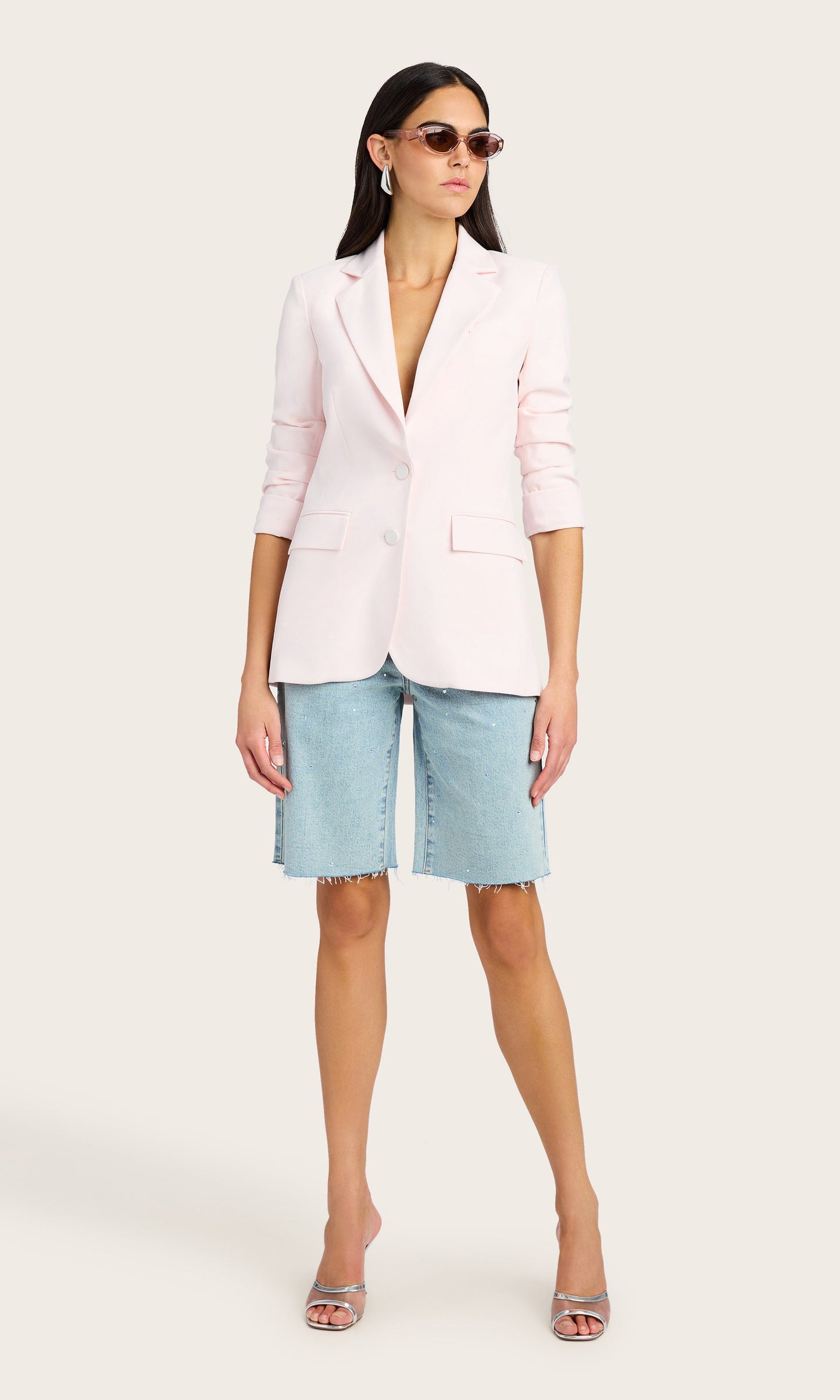Drea Light Weight Crepe Blazer