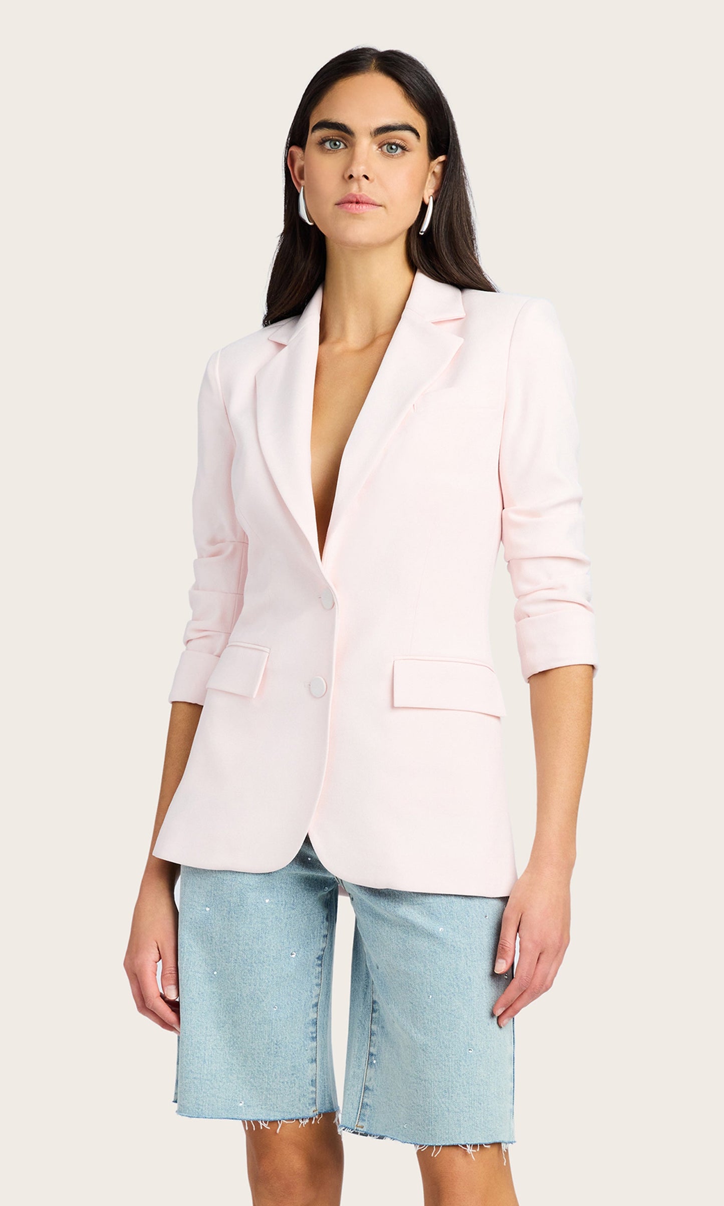 Drea Light Weight Crepe Blazer