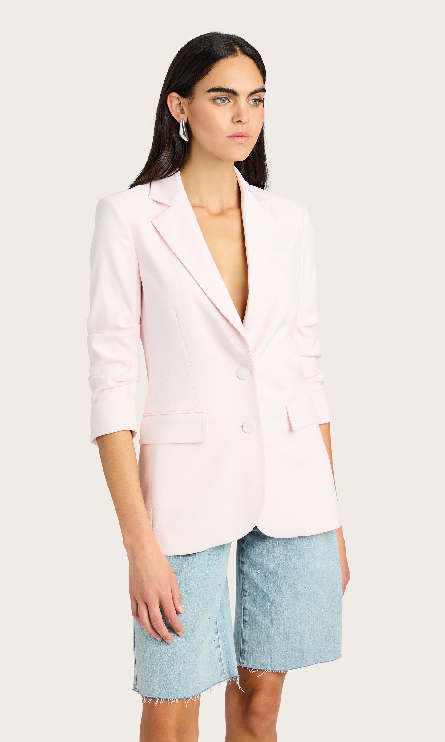 Drea Light Weight Crepe Blazer