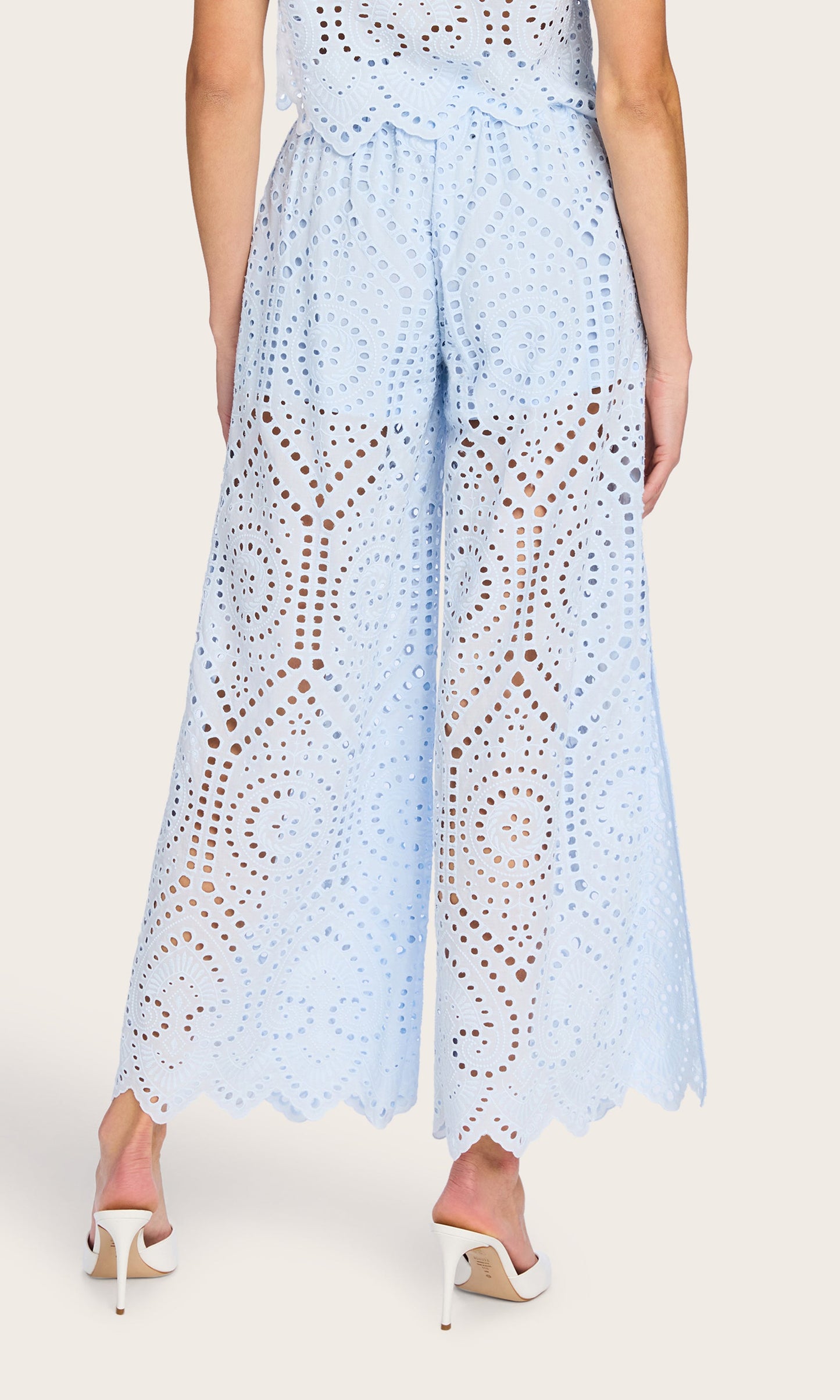 Connie Cotton Eyelet Pants