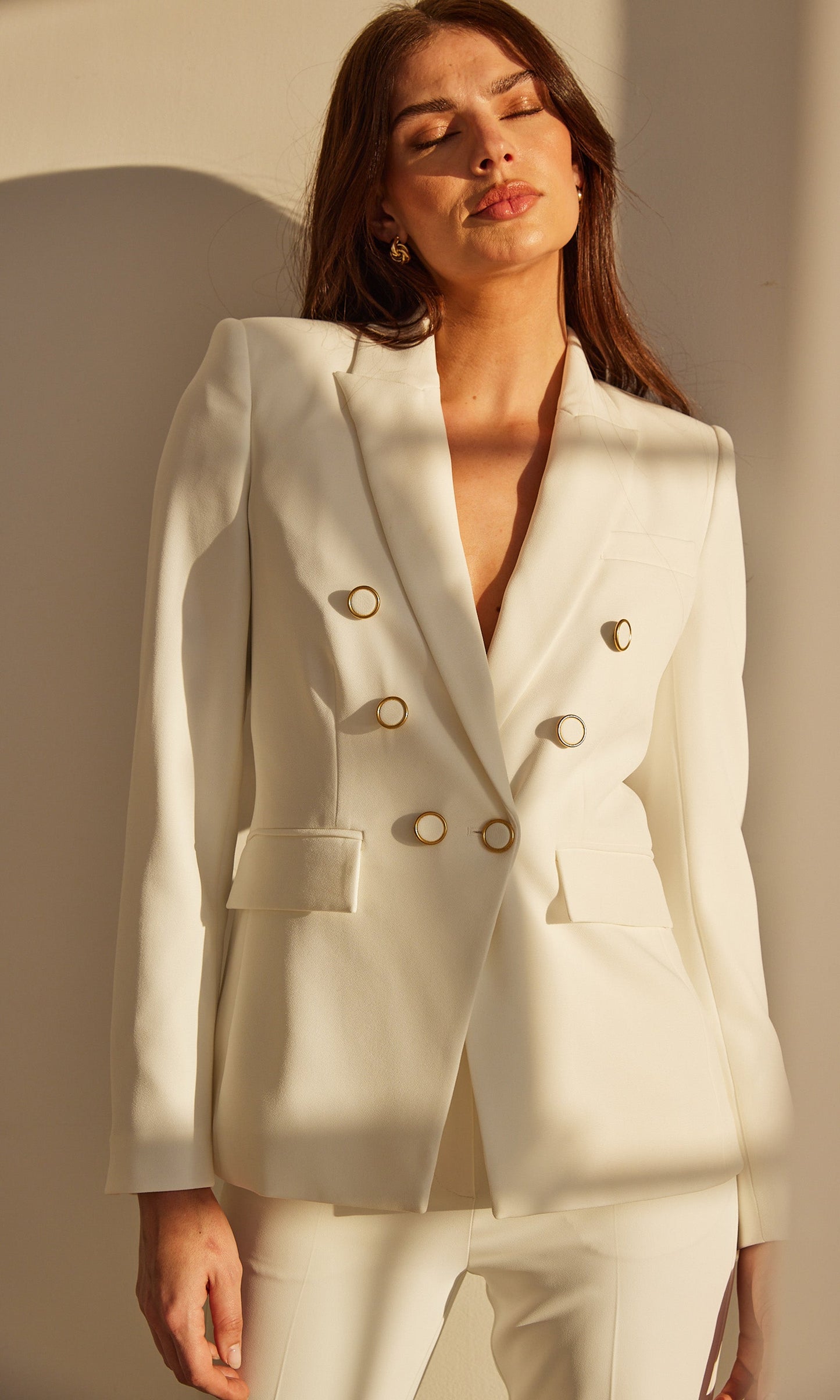 Emilio Crepe Blazer