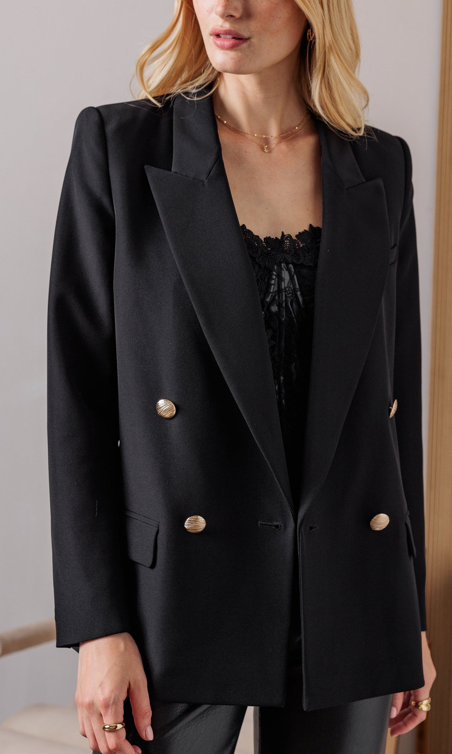 Maverick Crepe Blazer