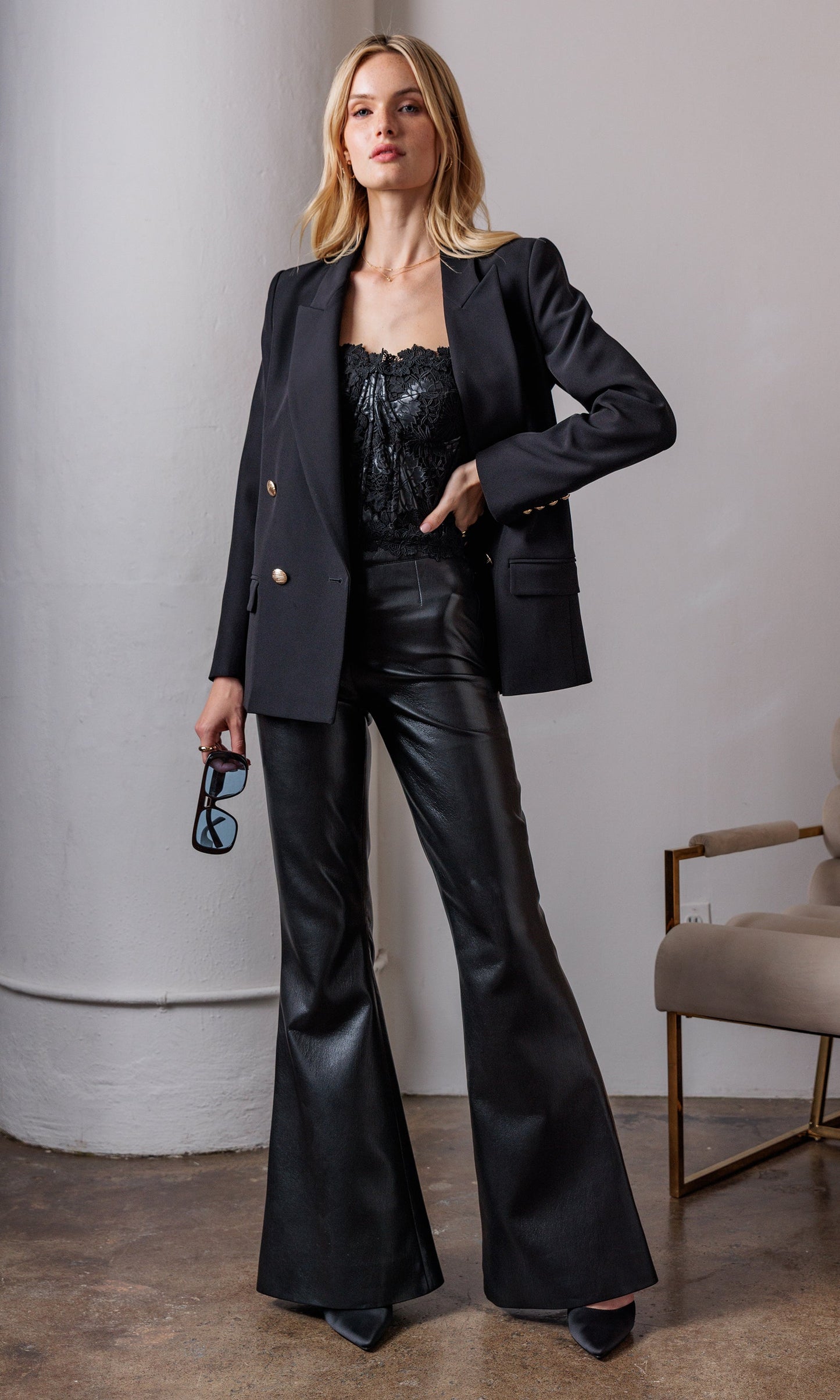 Maverick Crepe Blazer