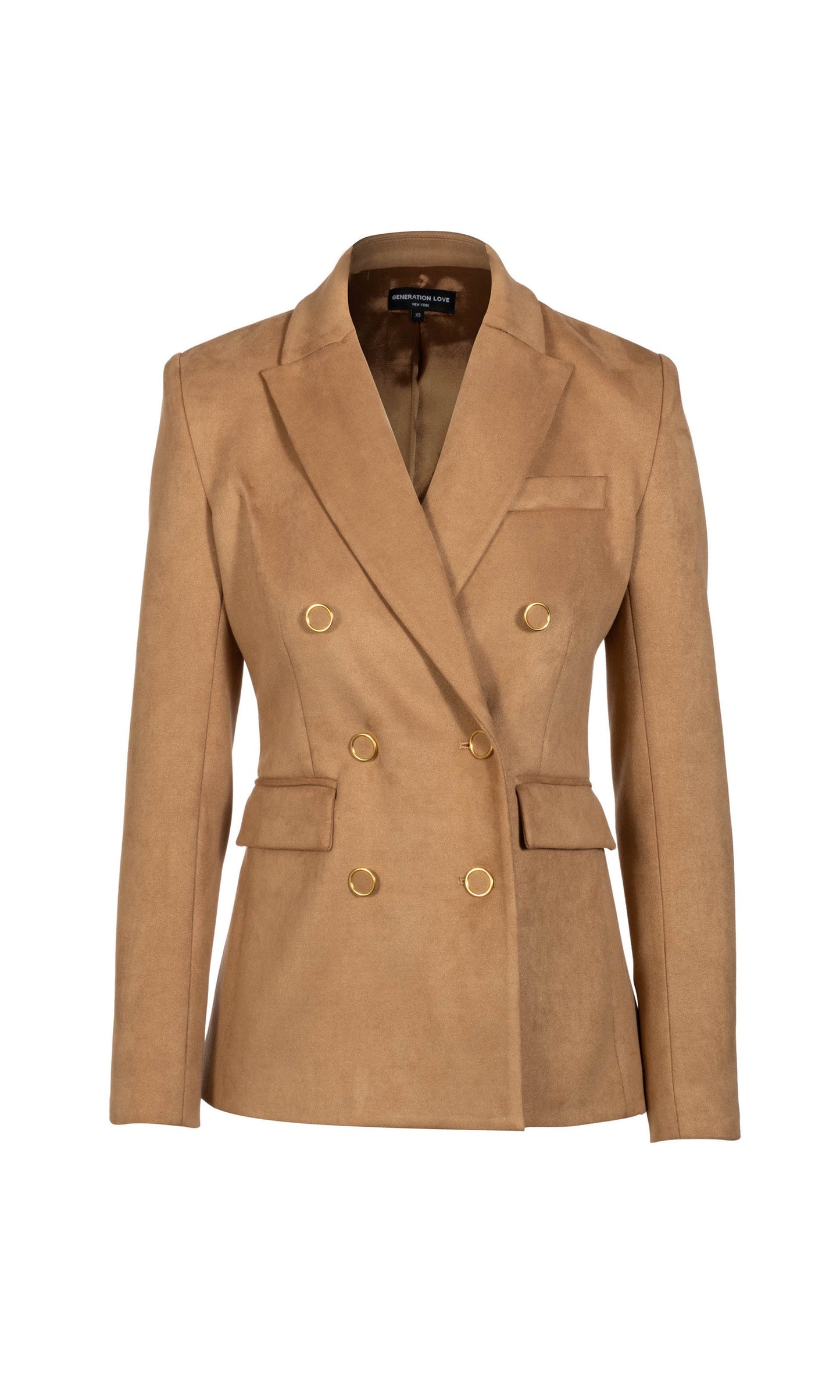 Arielle Vegan Suede Blazer