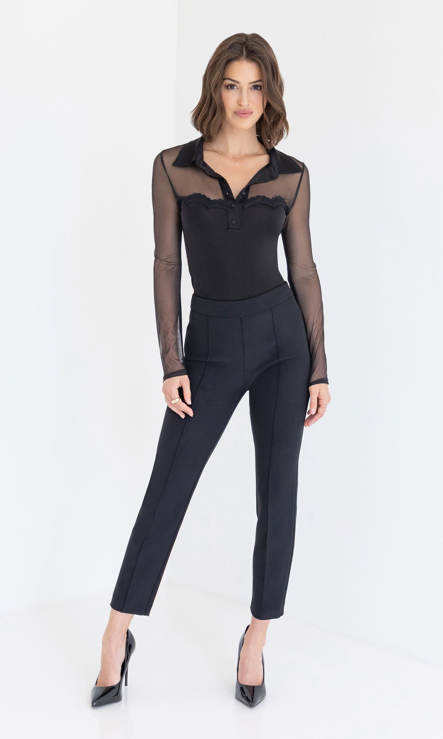 Brio Mesh Combo Top