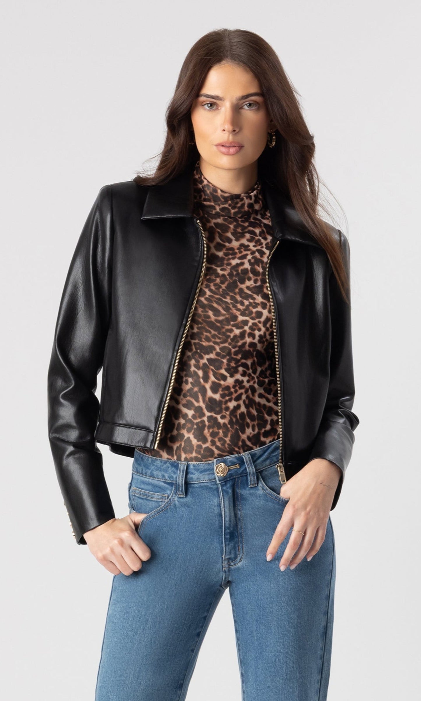 Lola Vegan Leather Jacket