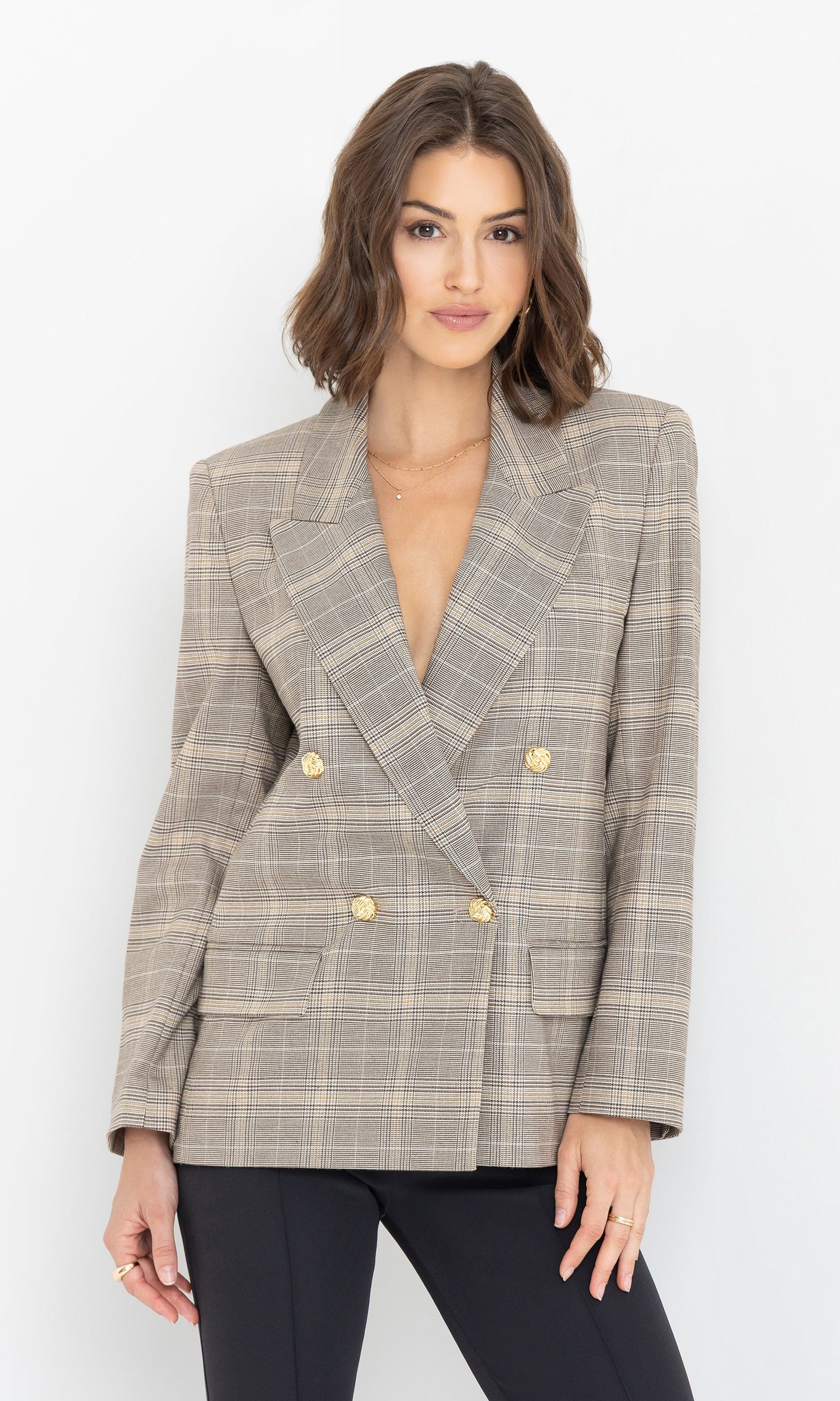 Maverick Plaid Blazer