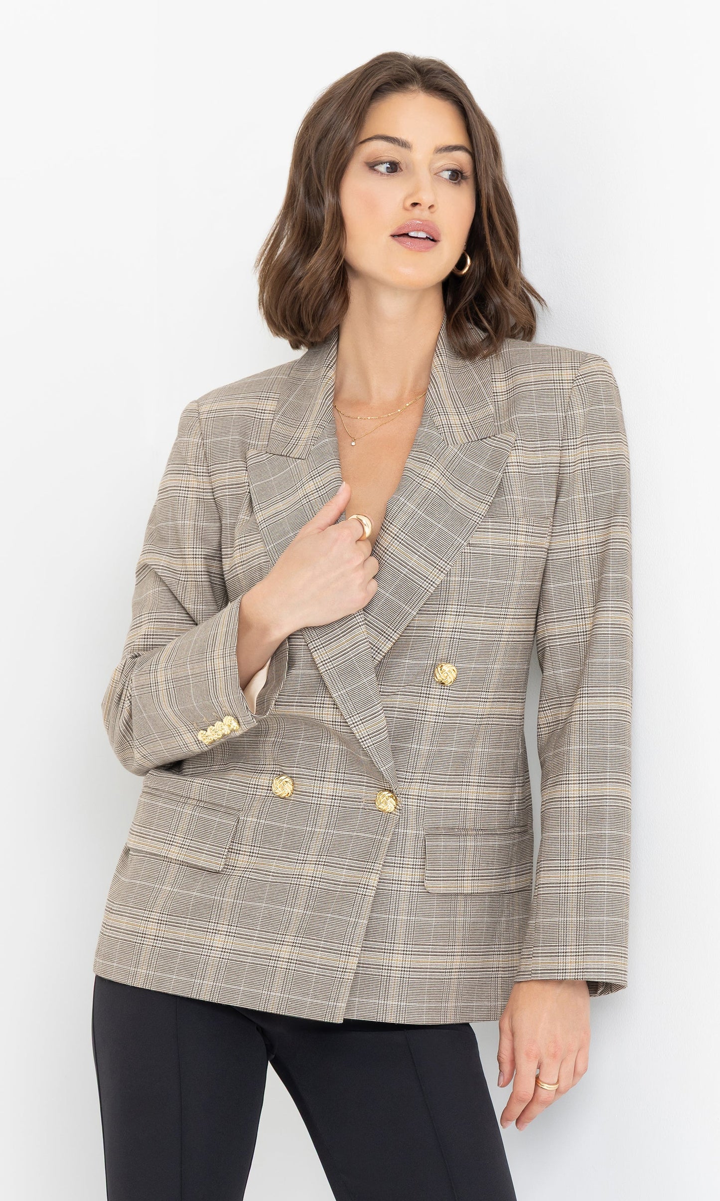 Maverick Plaid Blazer