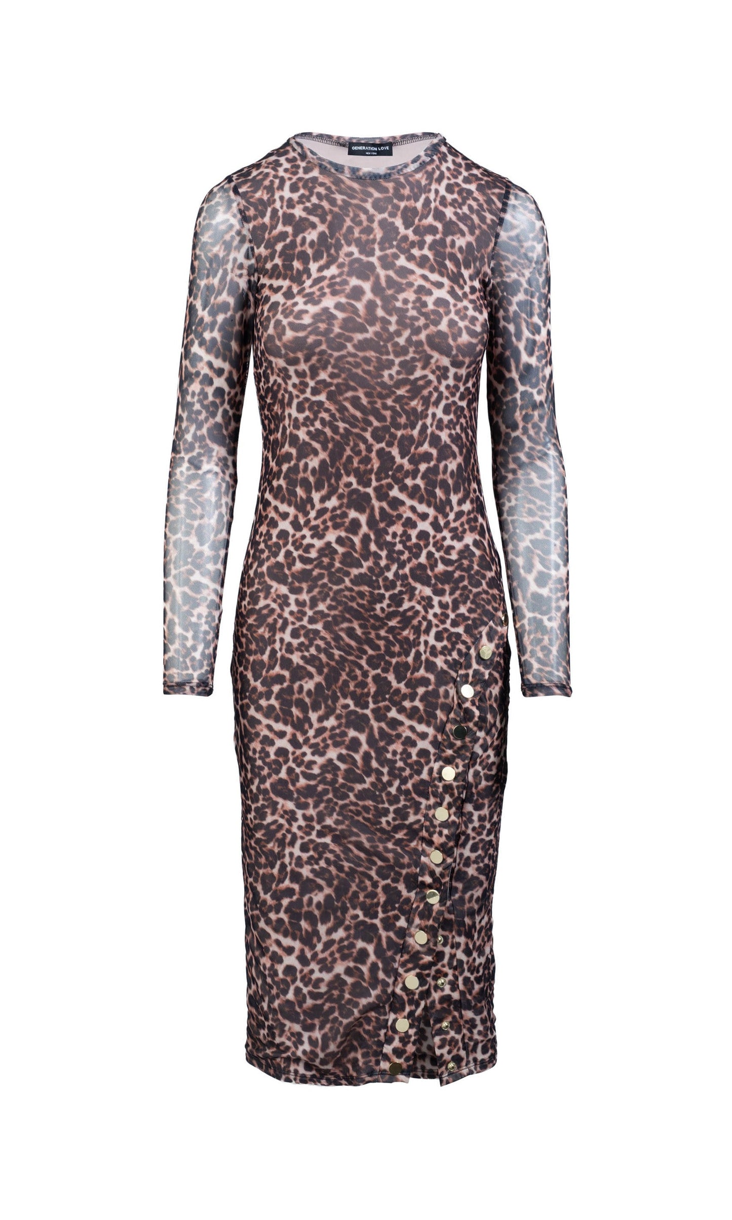 Monique Leo Mesh Dress