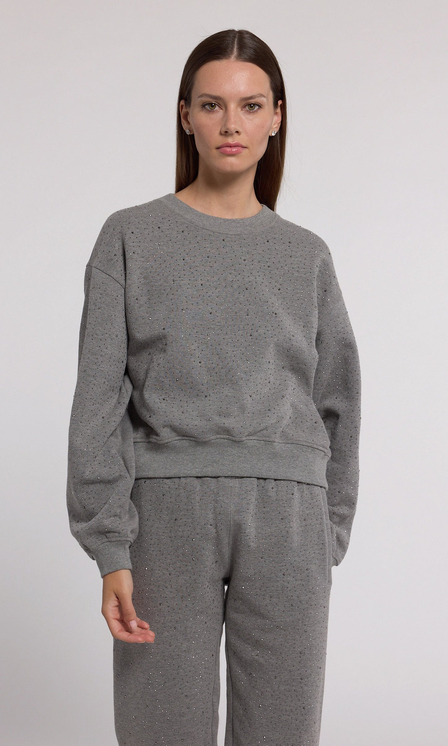 Colby Compact Crystal Sweatshirt