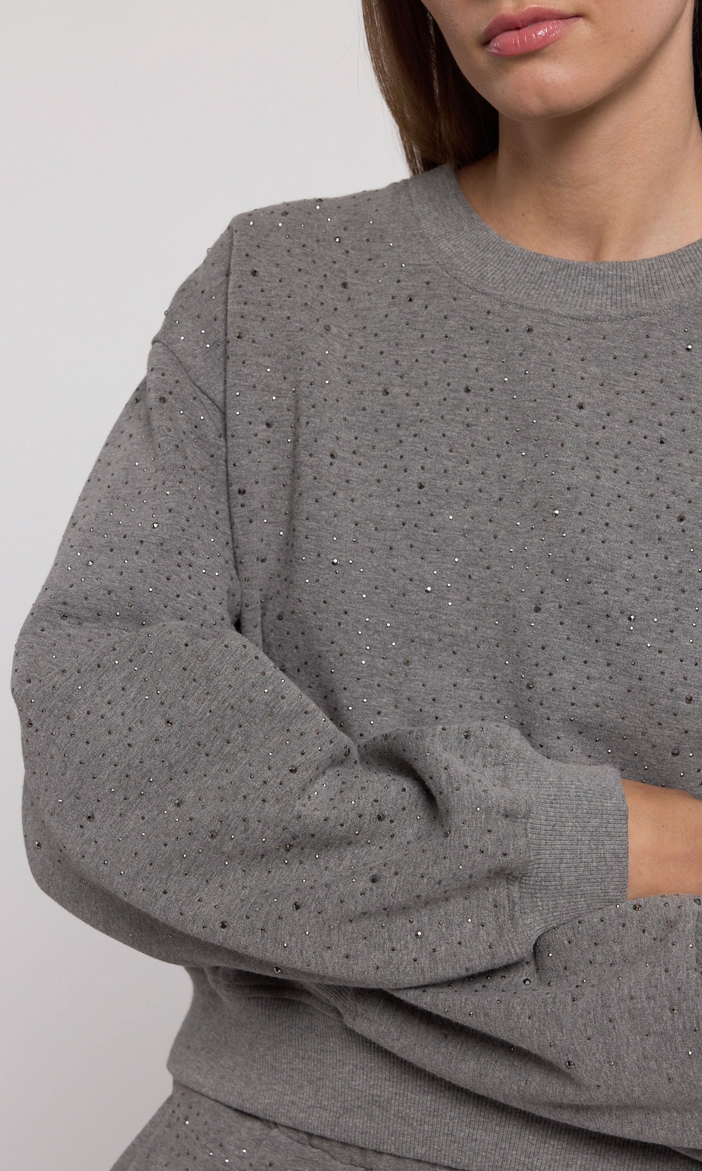 Colby Compact Crystal Sweatshirt