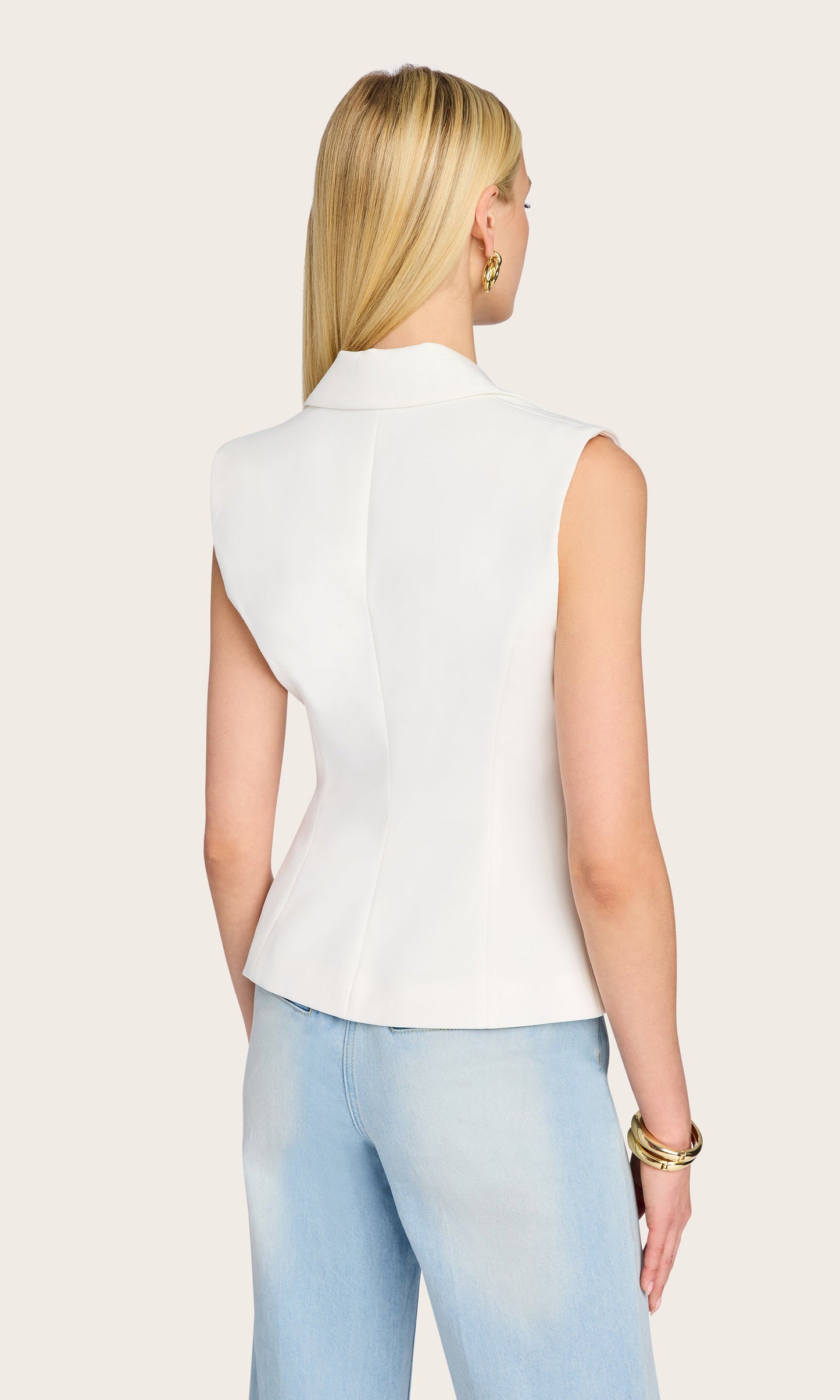 Jenna Sleeveless Blazer