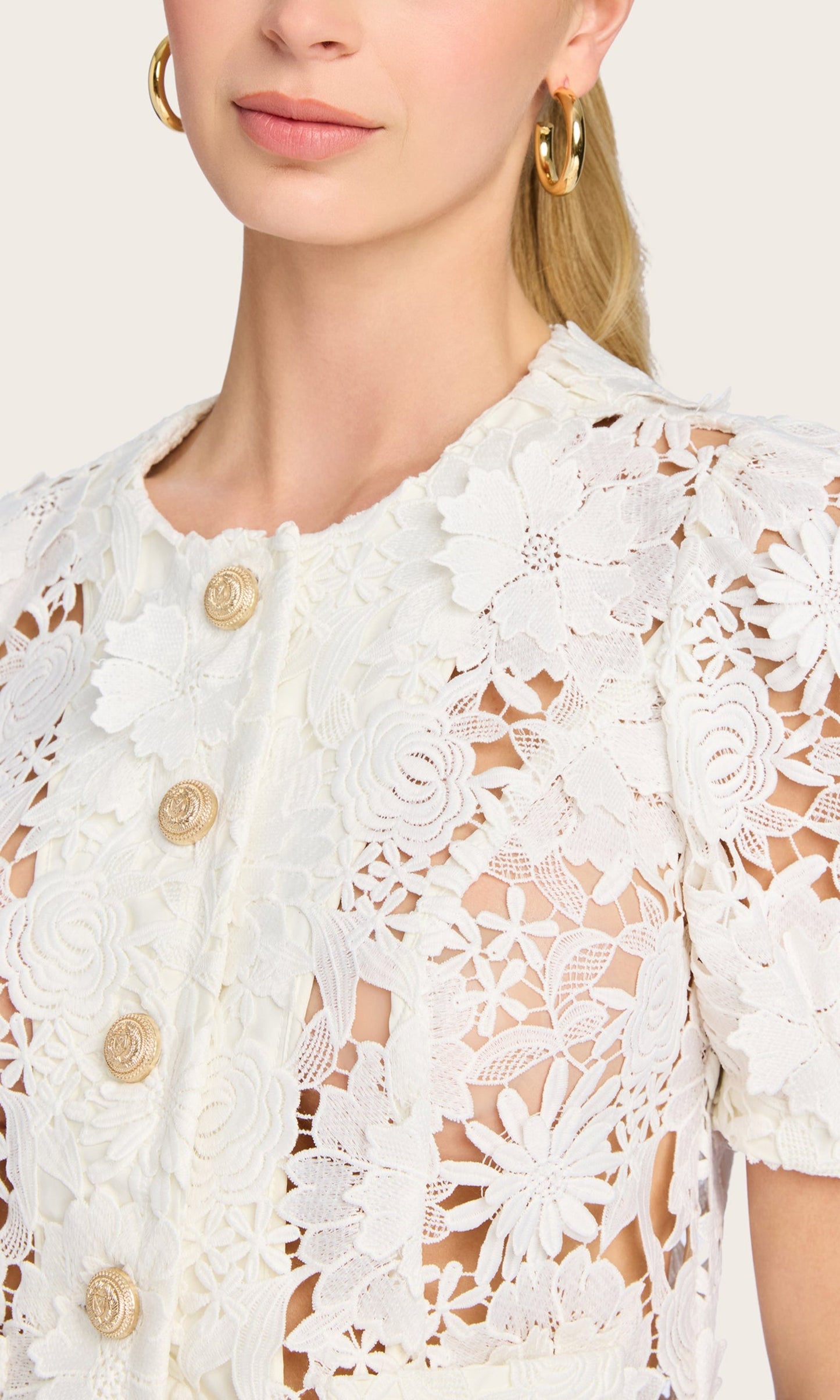 Joanie 3D Lace Jacket