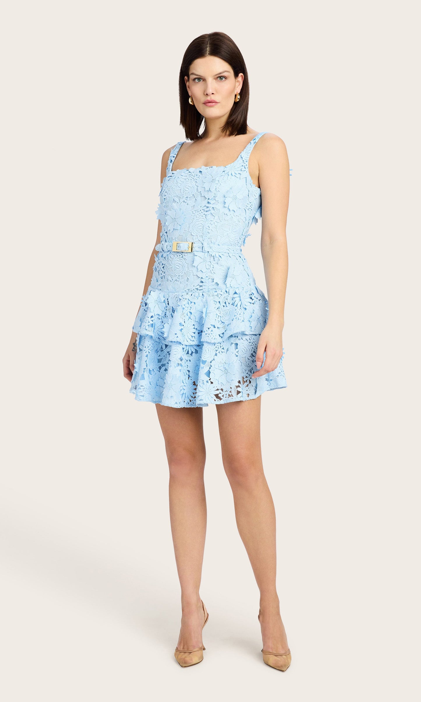 Lisette 3D Lace Dress
