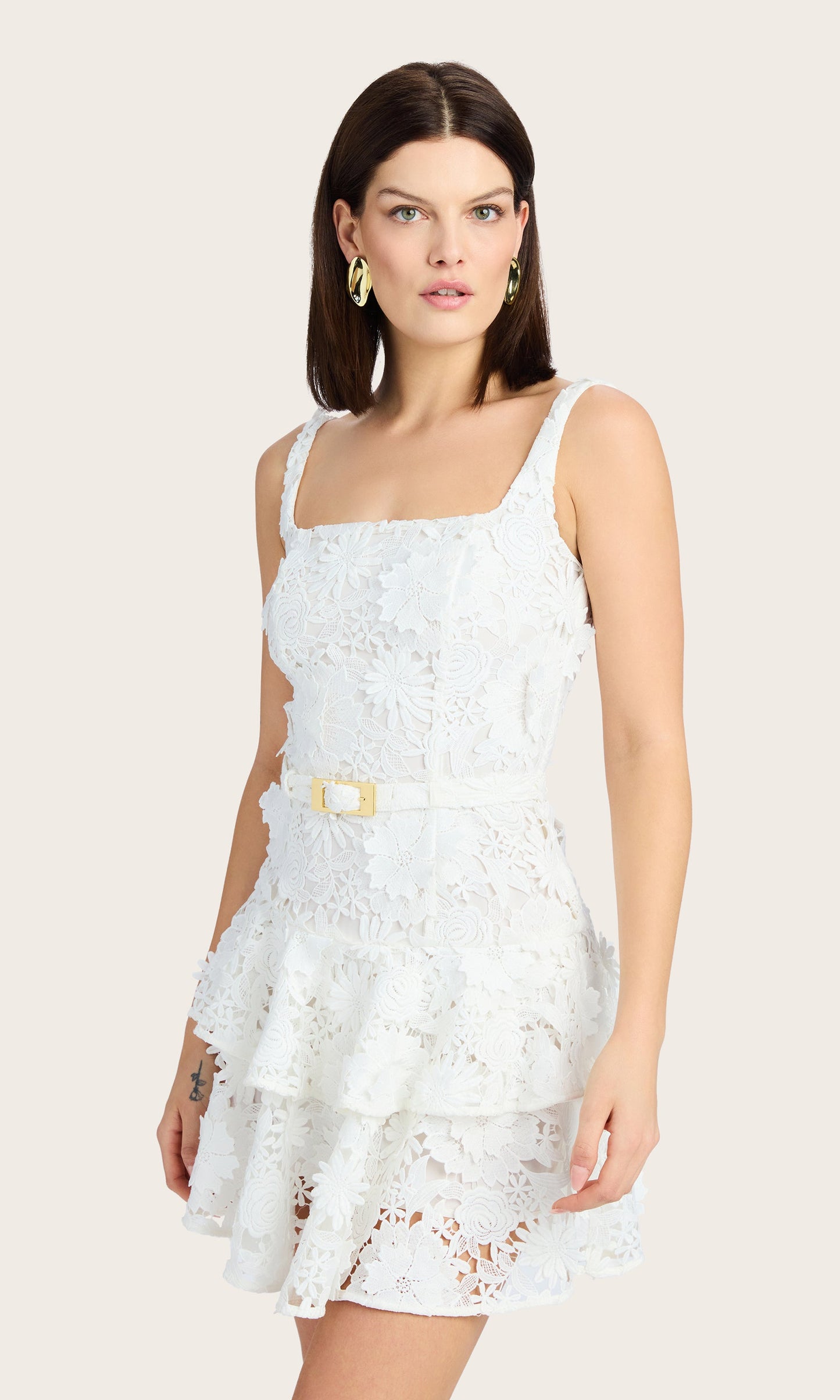 Lisette 3D Lace Dress