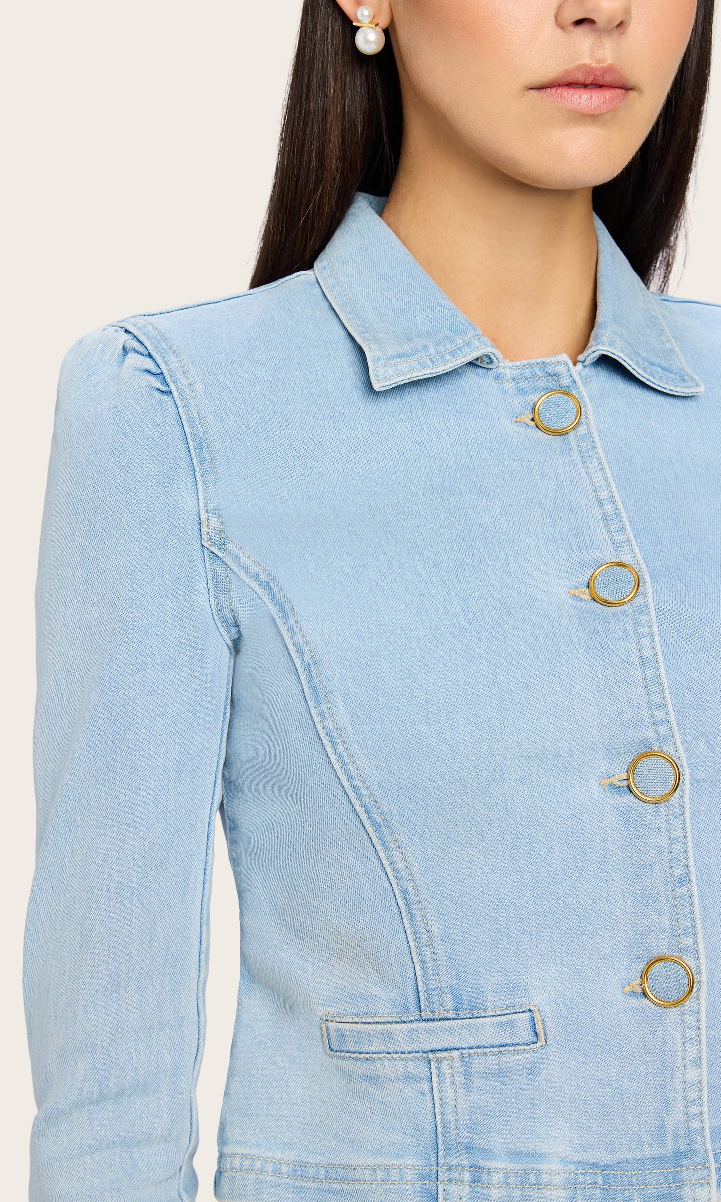 Lombardi Denim Blazer