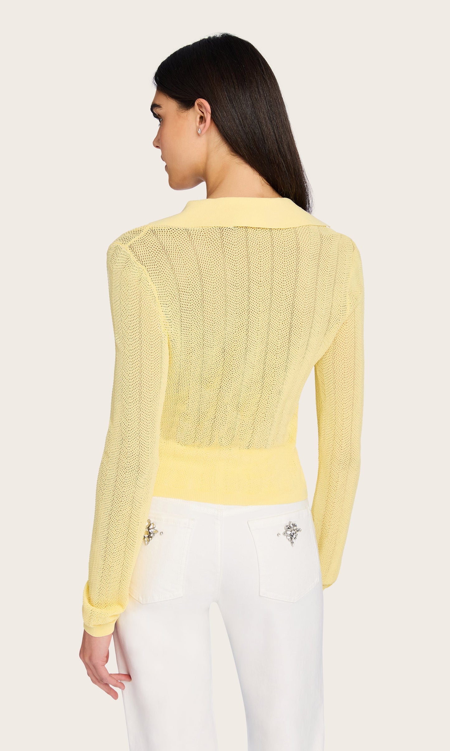 Megan Pointelle Cardigan