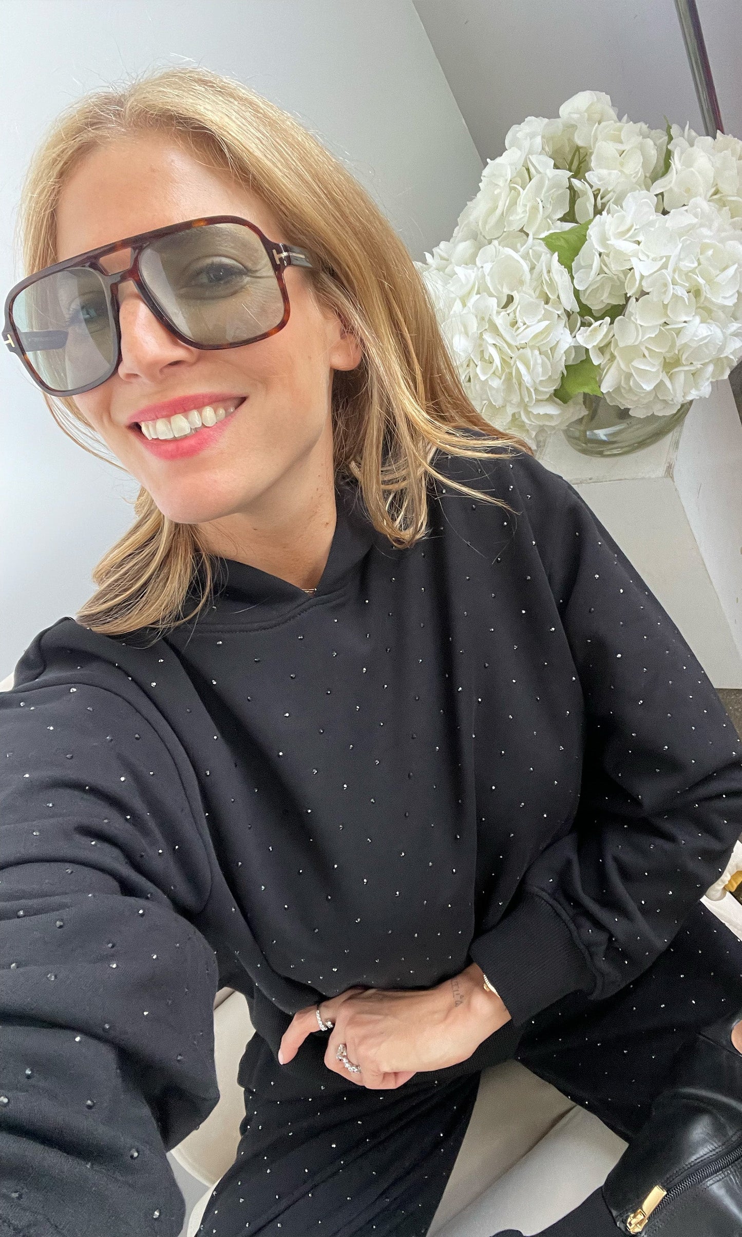 Renae Crystal Hoodie