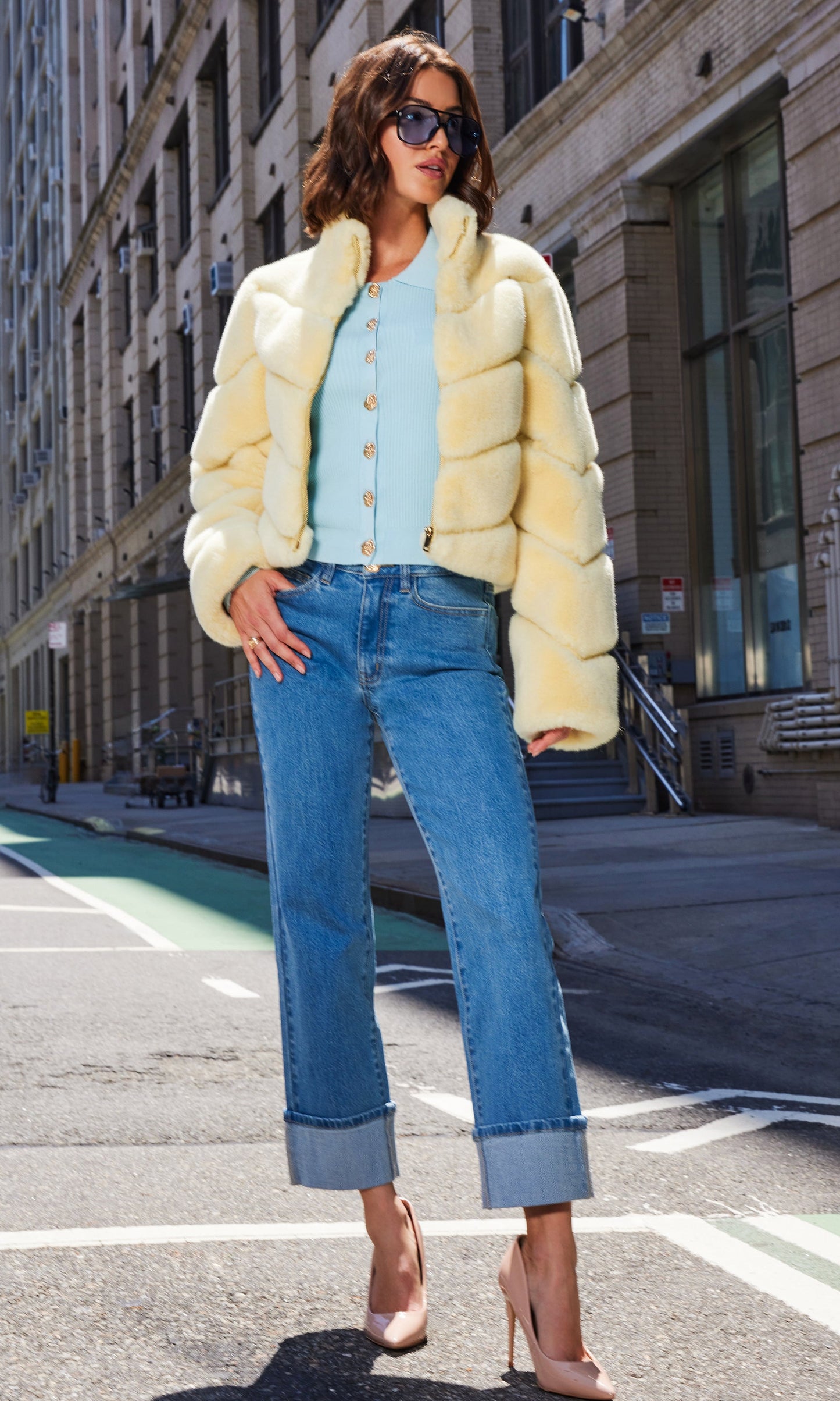 Brianna Faux Fur Jacket