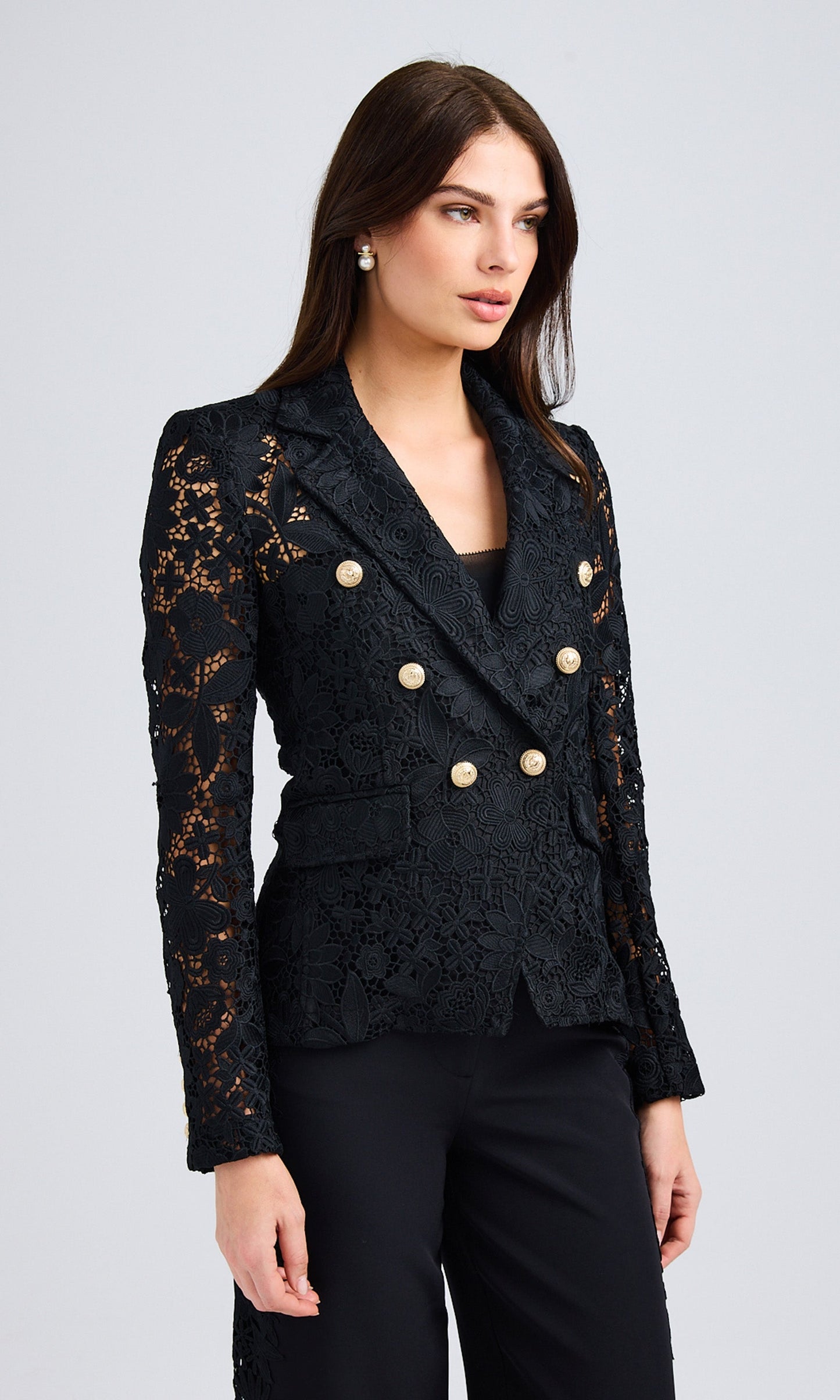 Eliza Lace Blazer