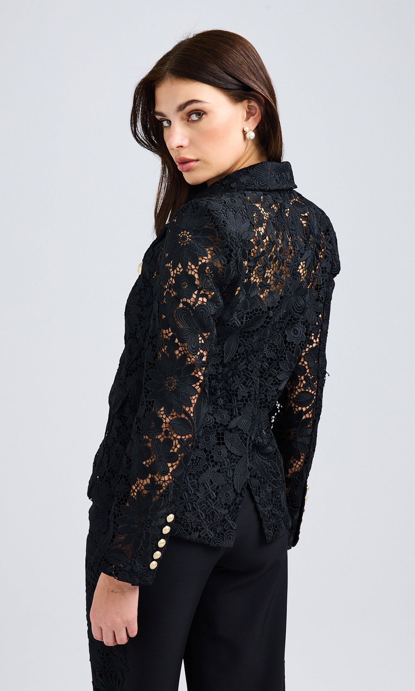 Eliza Lace Blazer
