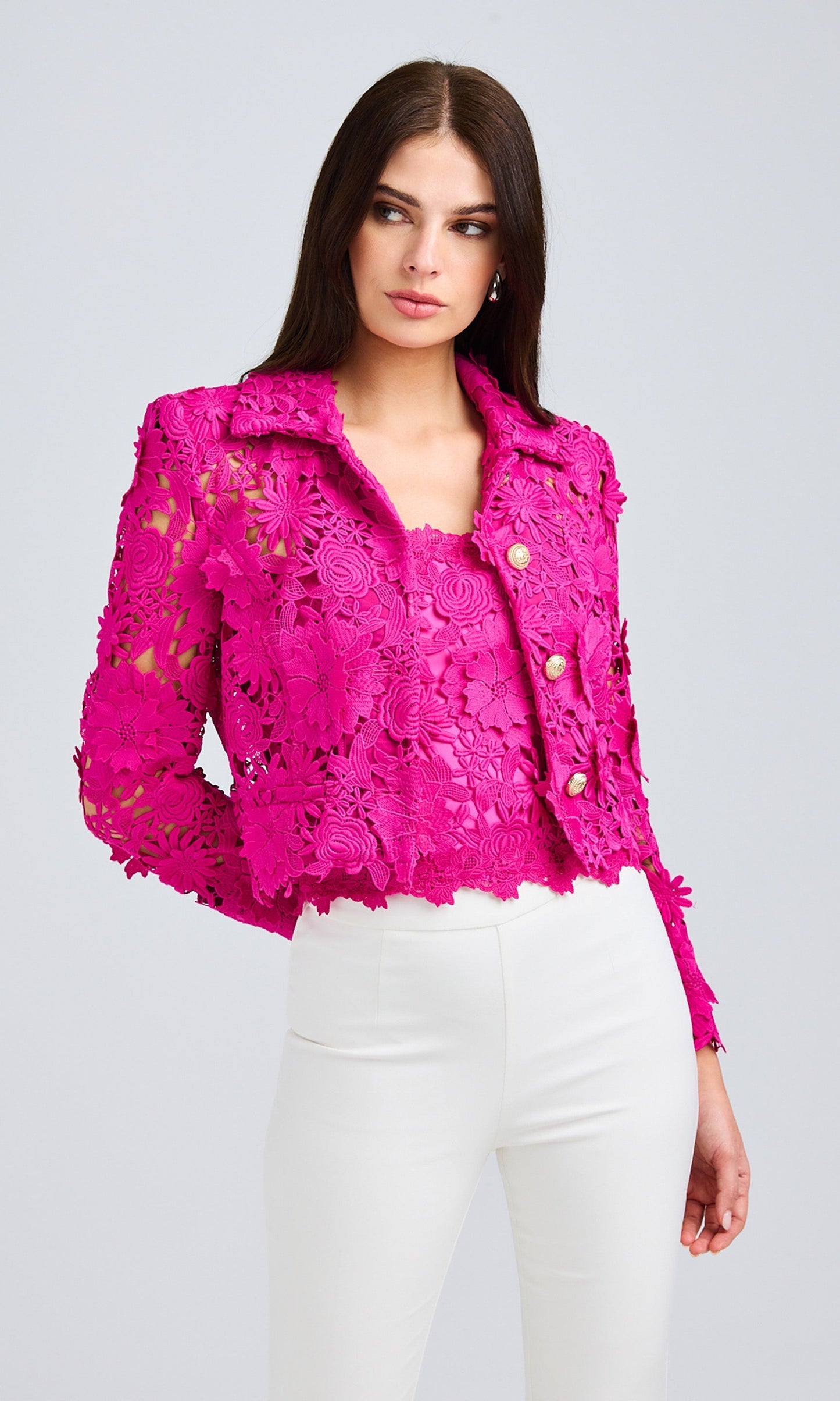 Oliver 3D Lace Jacket