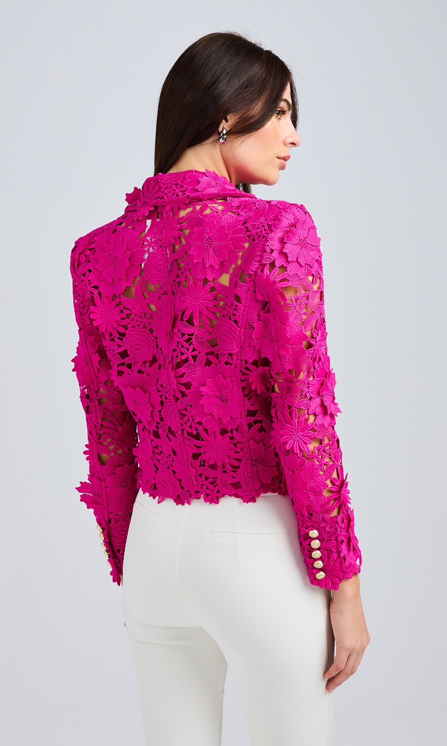 Oliver 3D Lace Jacket