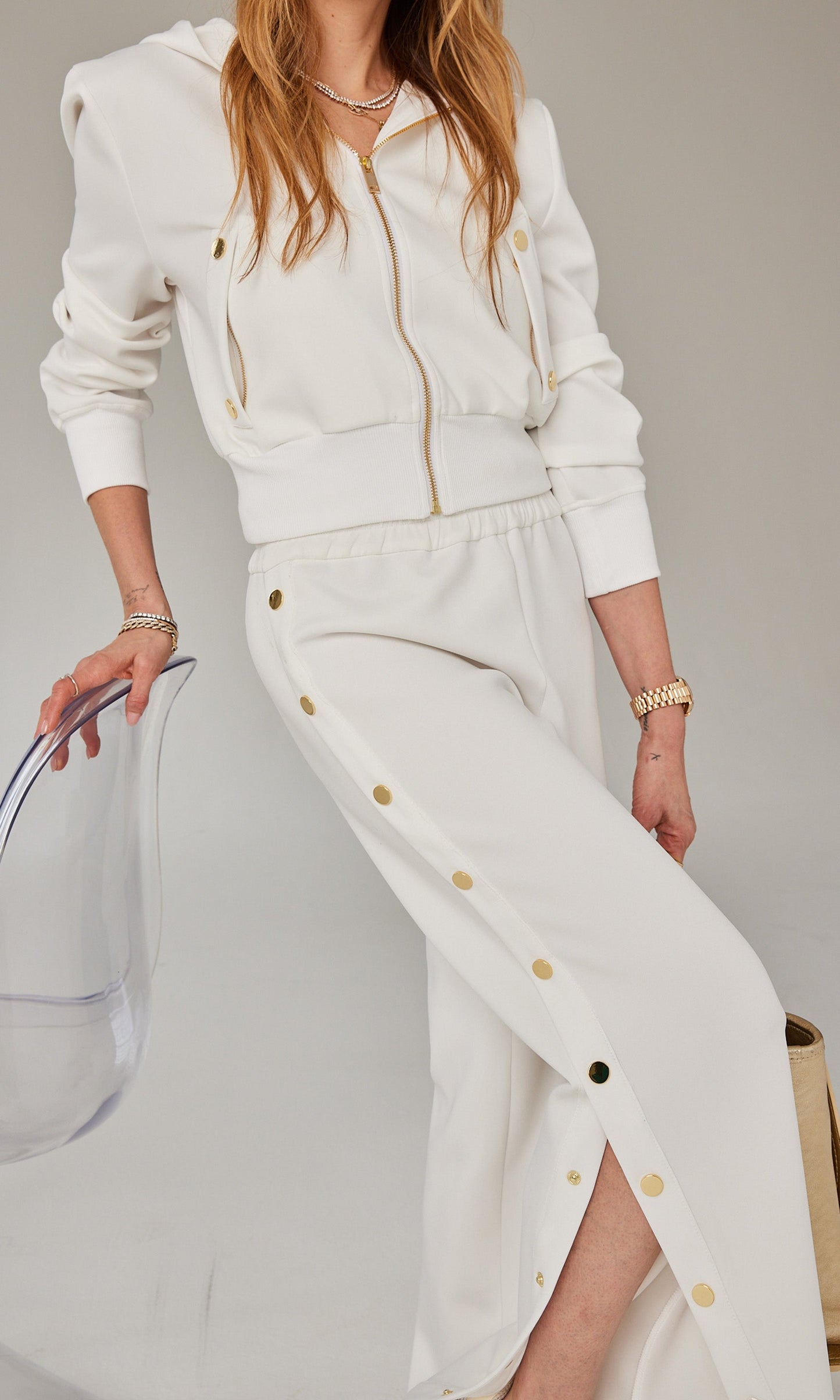 Zola Side Snap Scuba Pants
