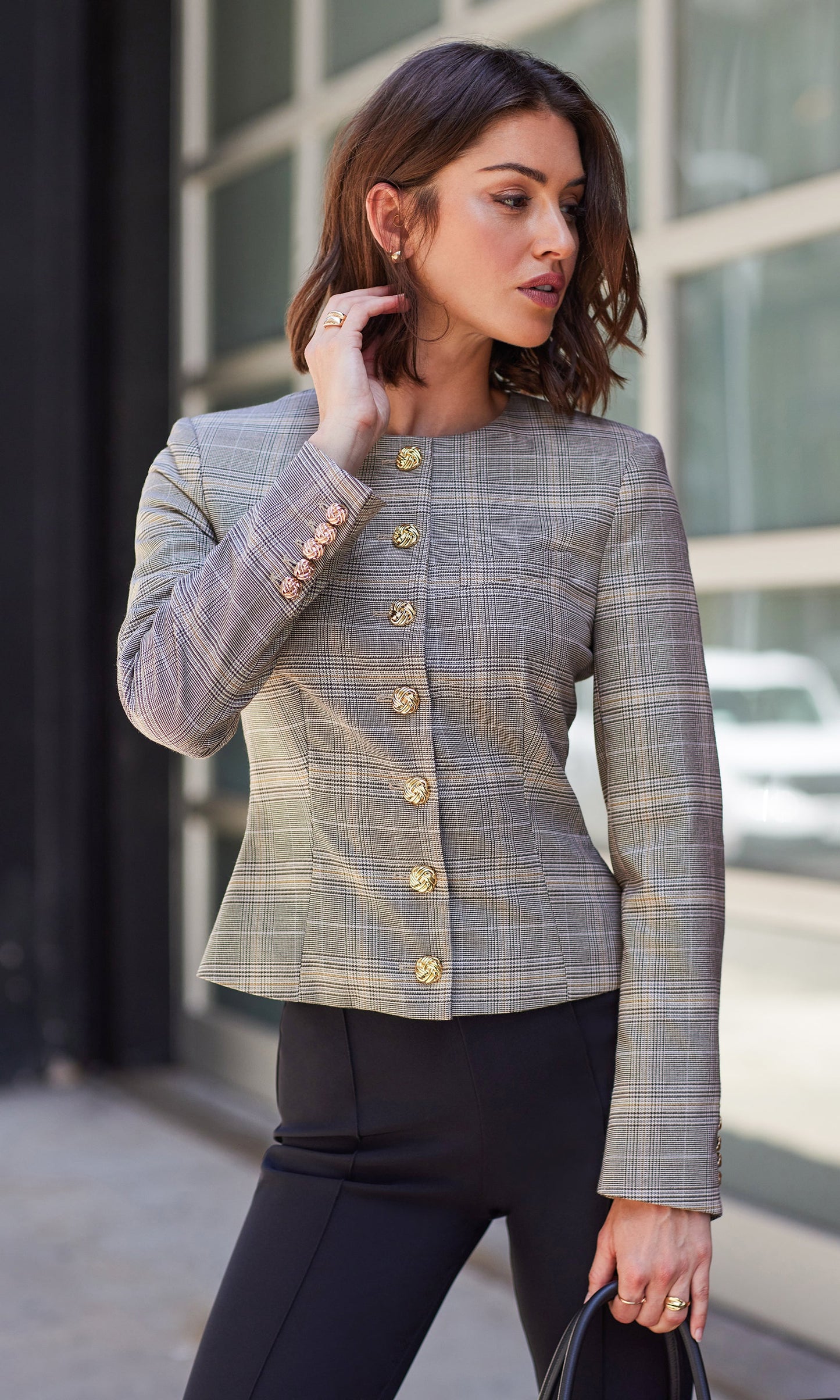 Sirus Plaid Jacket
