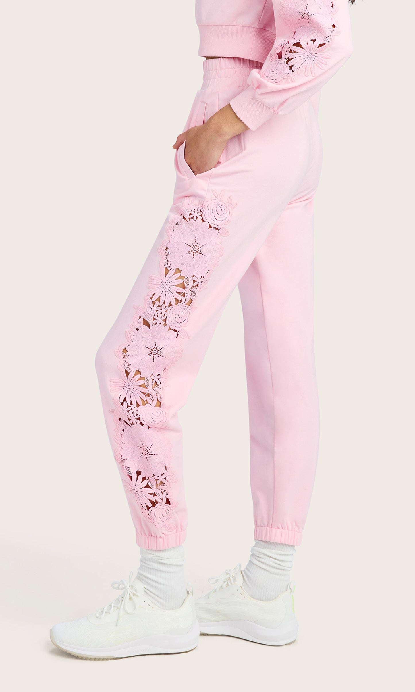 Winnie Lace Combo Jogger