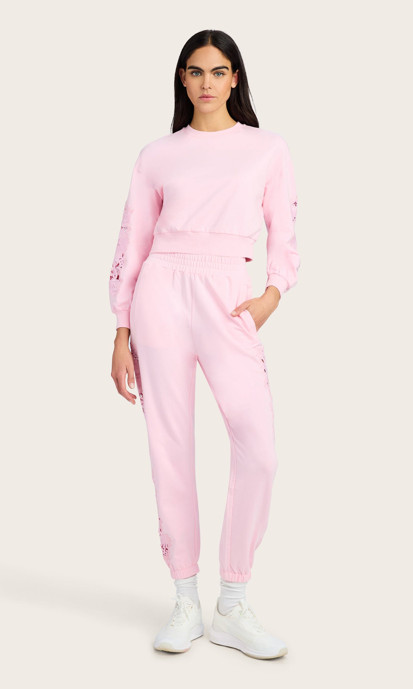 Winnie Lace Combo Jogger