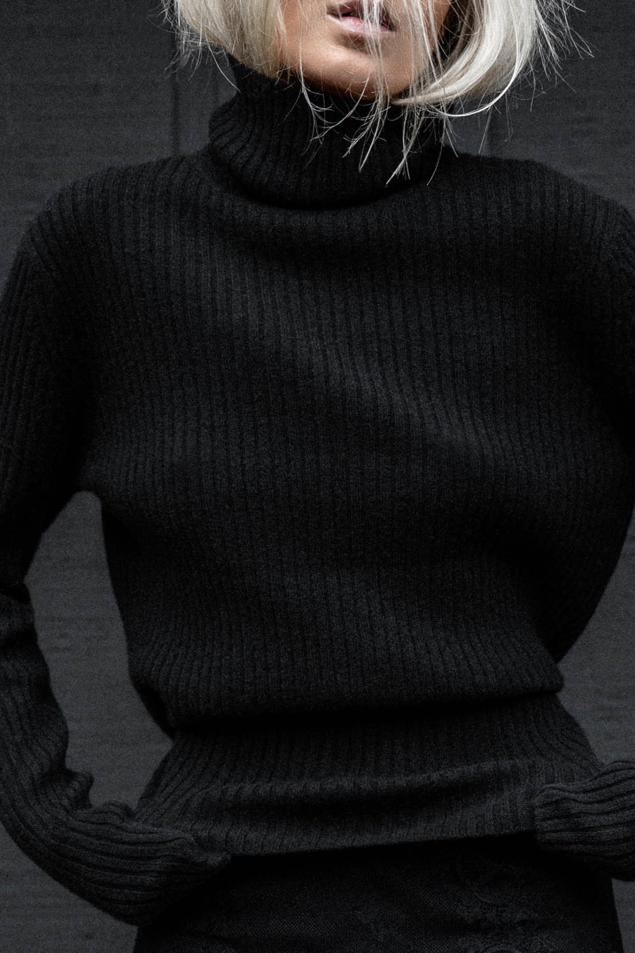 HELLY RIBBED TURTLENECK