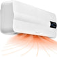 ProfiCare® Wand Heizlüfter mit Fenster-Offen-Erkennung | Heizkörper für bis zu 60qm | Elektroheizung für Wandmontage inkl. Montagematerial | Heizung mit 1,5m Kabel, Fernbedienung & Timer | PC HL 3116