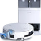 ECOVACS DEEBOT X8 PRO Omni Saugroboter mit Wischfunktion, OZMO Roller mit kontinuierliches Wischen & Selbstreinigung, 18.000 Pa, 12-in-1 Station, 40–75 °C Heißwasser-Moppreinigung, YIKO-GPT