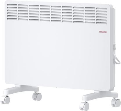 STIEBEL ELTRON Elektroheizung Standgerät für ca. 25 m², TÜV geprüft, Konvektor-Heizung mit einfacher Regelung, 2 kW, energiesparend, Rollen, 204450