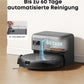 eufy C10 Saugroboter mit Automatischer Absaugstation, 7,3cm Ultraflaches Design, Teppichreinigung, Ausfahrbare Seitenbürste für Ecken, Automatische Entleerung, Punktlaser- & Infrarot-Navigation