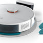 Philips Homerun Serie 2000: 2-in-1 Saug- und Wischroboter, 130 Minuten Laufzeit, Lasernavigation, Teppichboost, Absaugstation, App-gesteuert, Arktikweiß (XU2100/20)